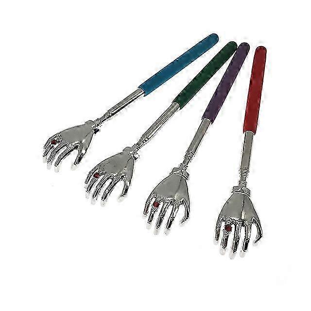 2025 2pc New Portable Random Color Convenient Claw Telescopic Back Scratcher For Massage