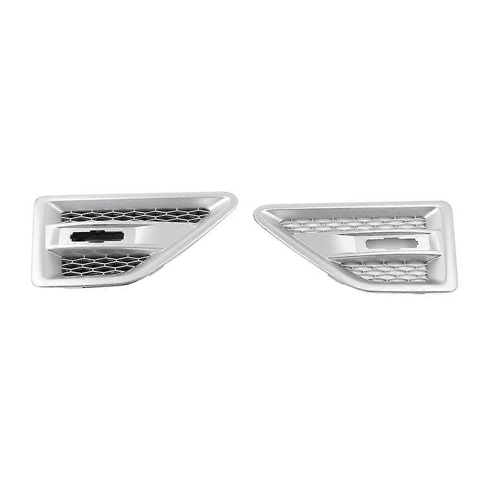 Car Door Side Vent Mesh Grille for Land Rover Freelander 2 LR2 2006-2016 LR001660 LR0016158 Silver