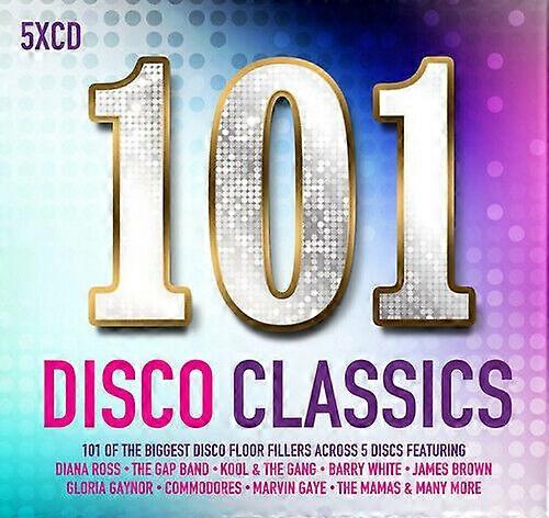 Various Artists 101 Disco Classics CD-bokssett 5 disker (2017)