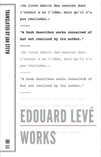 Obras Edouard Leve