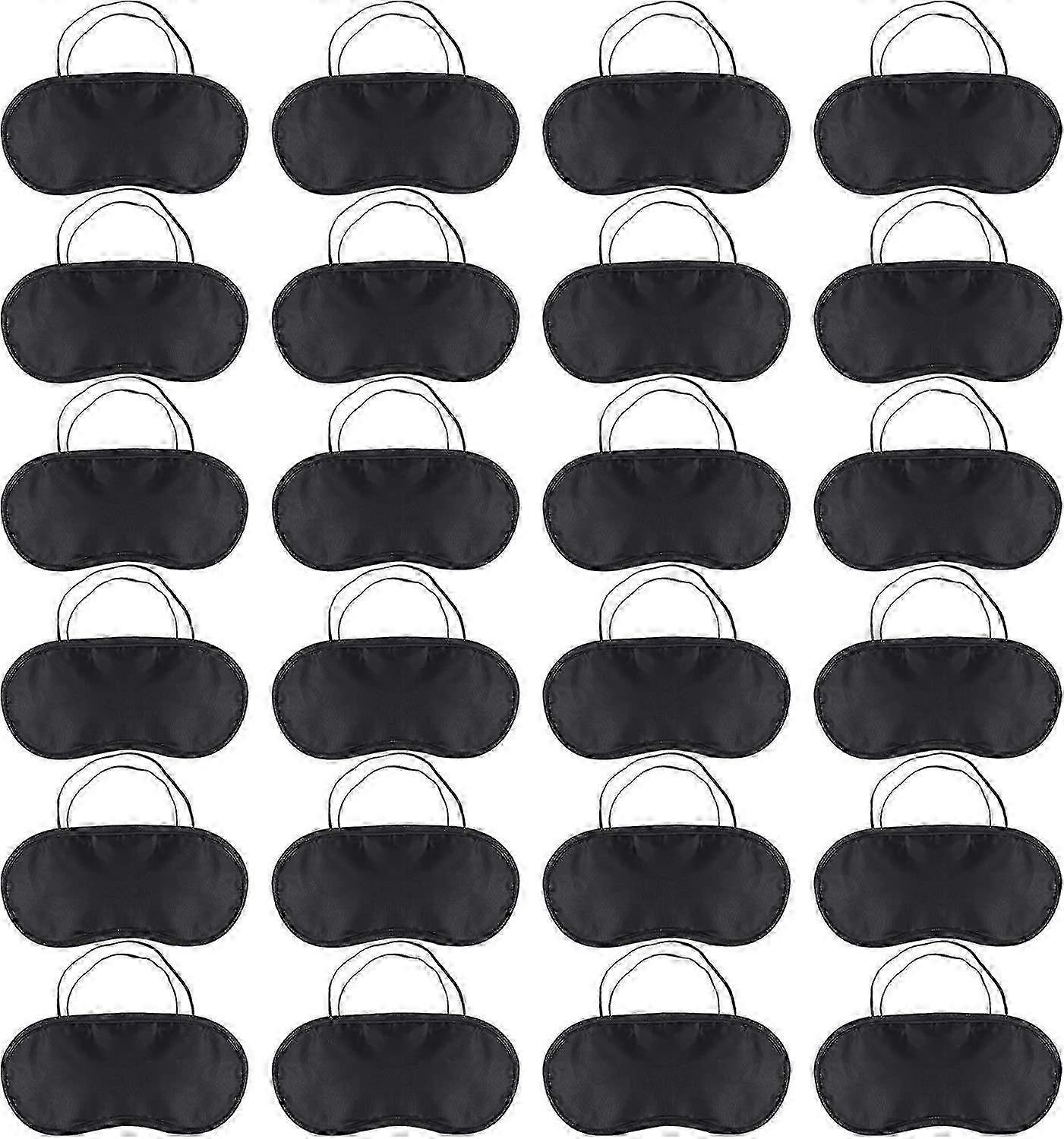 24 Pack Sleep Eye Mask Shade Cover, Soft Blindfold Travel Sleep Cover Comfortable