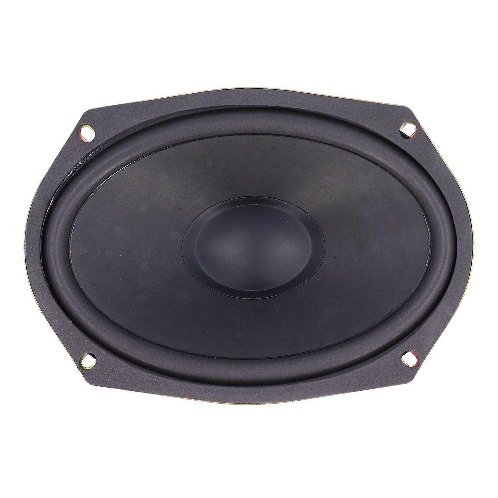Auto Coaxiale Spreker 93dB Deur Stereo Audio Dubbele Output Hoge Gevoeligheid Rond Zwart Universeel