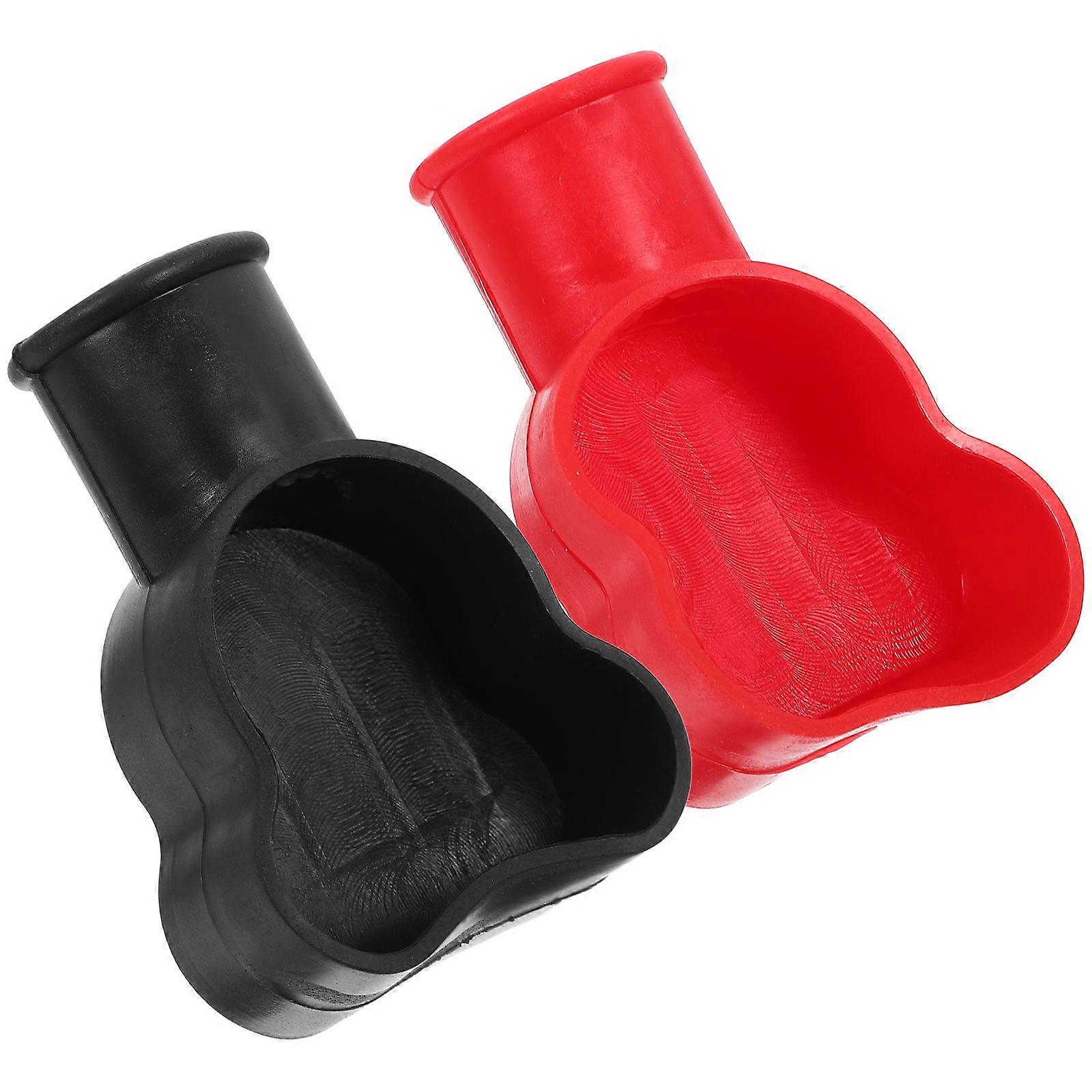 Battery Terminal Caps Car Terminal Cover Protection 8Pcs for Vehicle Use
