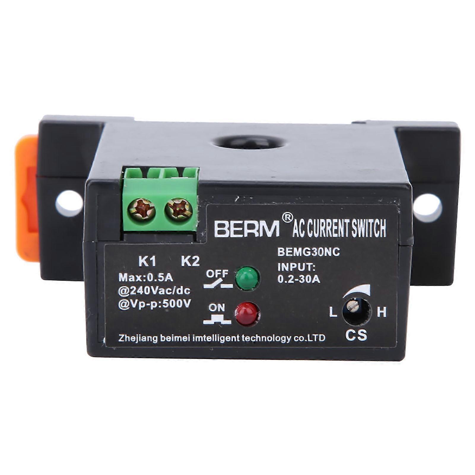 0.2-30A Adjustable Explosion-proof AC Sensing Switch, Self-powered Sensing Switch (Normally Closed)