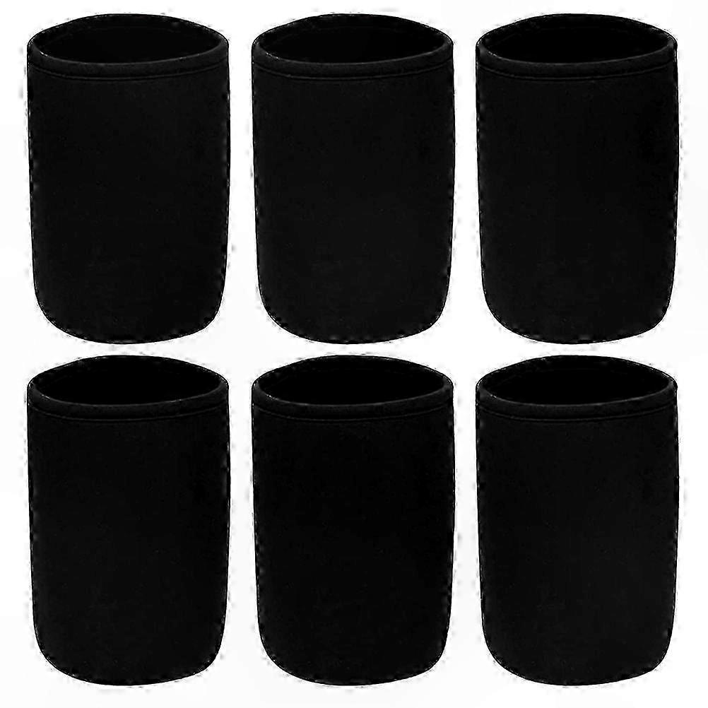 6-Pack Glass Jar Covers with Light Shade Protectors for Sprouting Containers