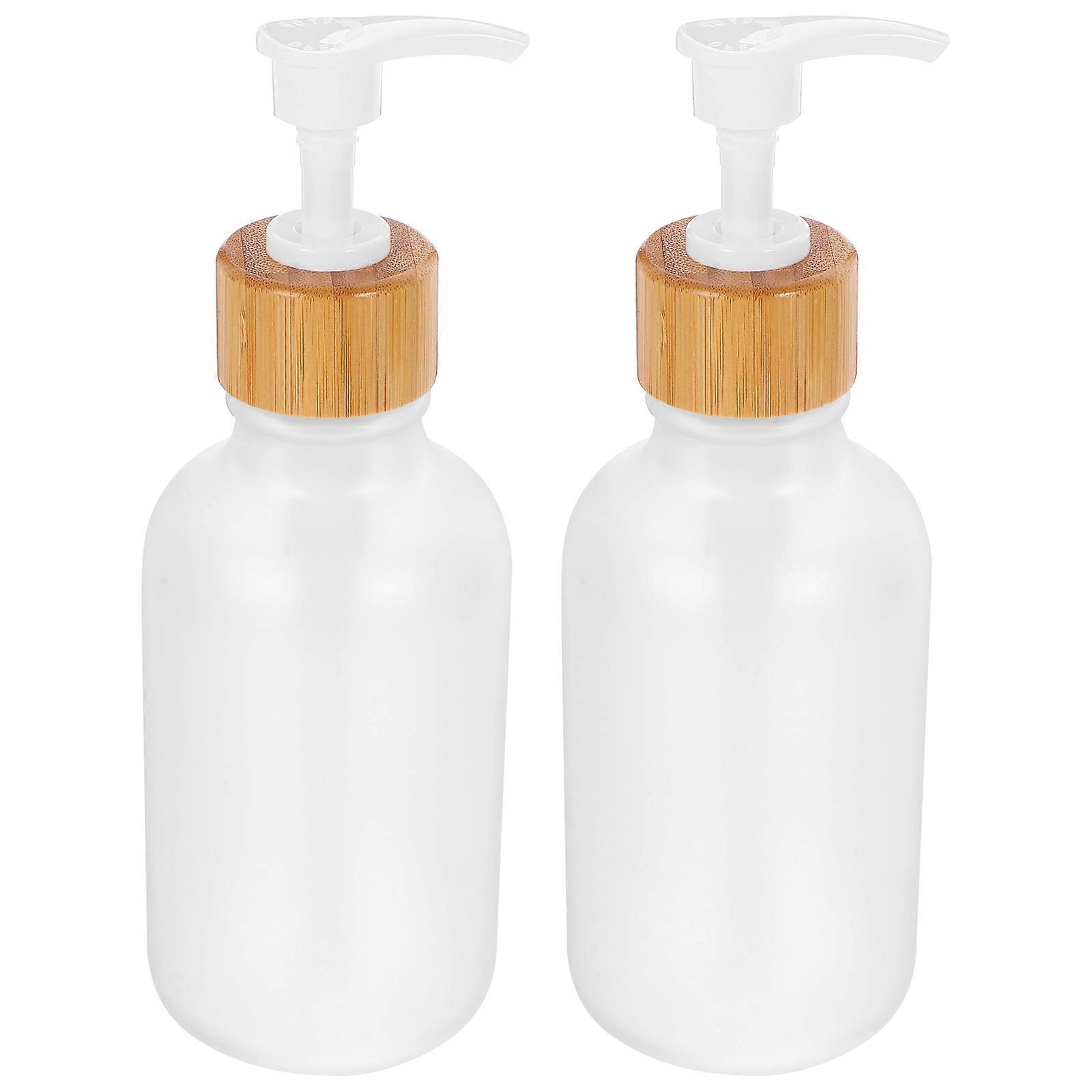 Lotion Bottles Pump Dispenser for Storage Use 6Pcs Transparent Durable Bottles