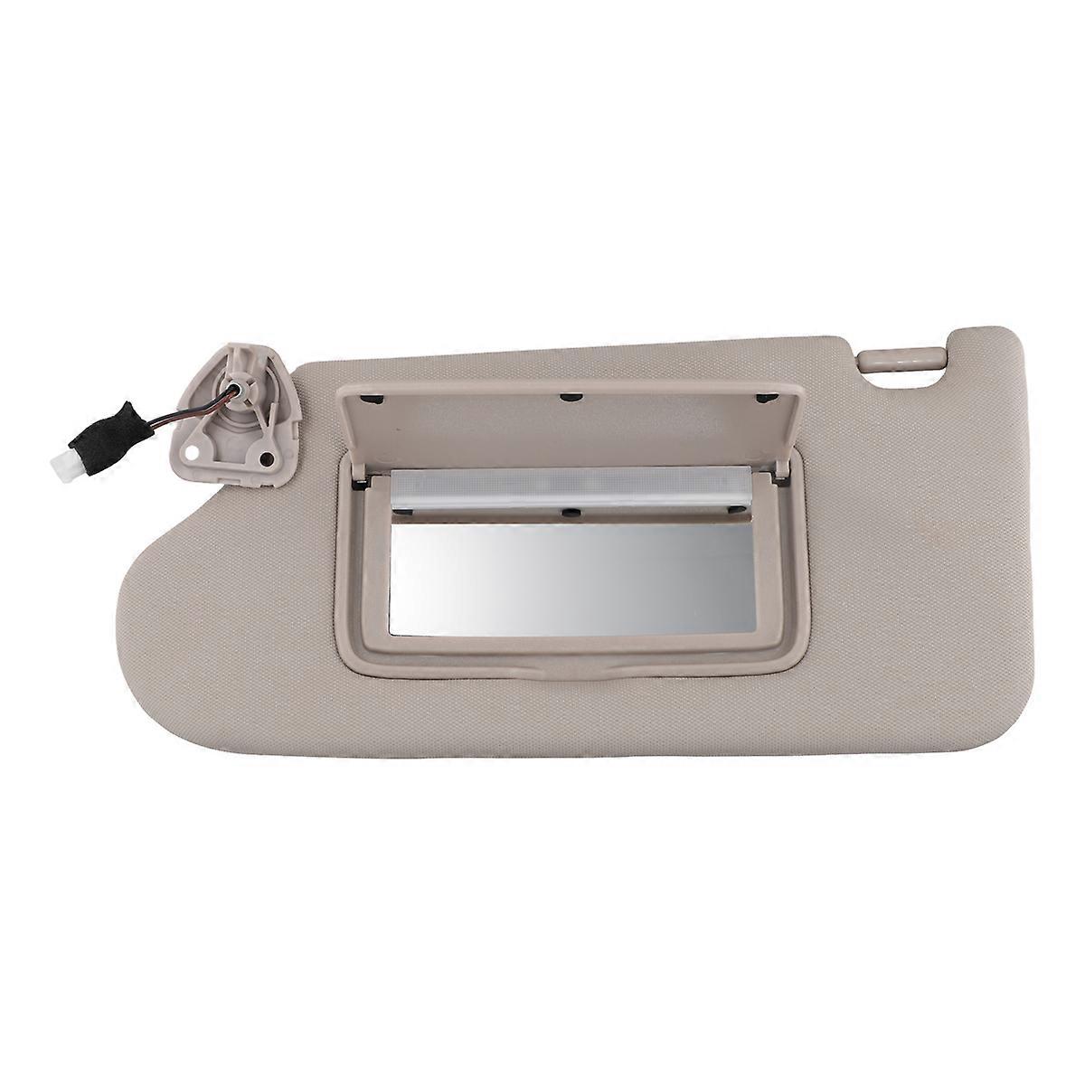 Beige Sun Visor for 2013-2018 Left Driver Side