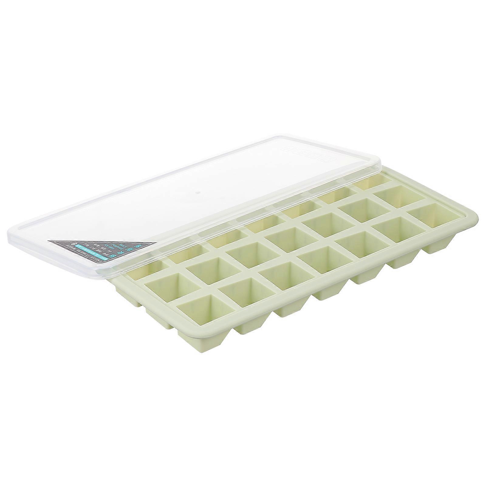 Casting Mold Silicone Ice Cube Tray Mold for DIY Use with 21 Grid Flexible Tray