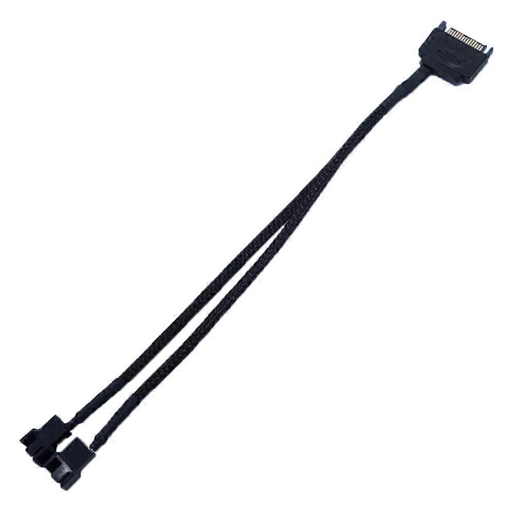 Fan Splitter Cable for Pc Mainboard CPU Extension 1 to 2 Fan Pwm Adapter