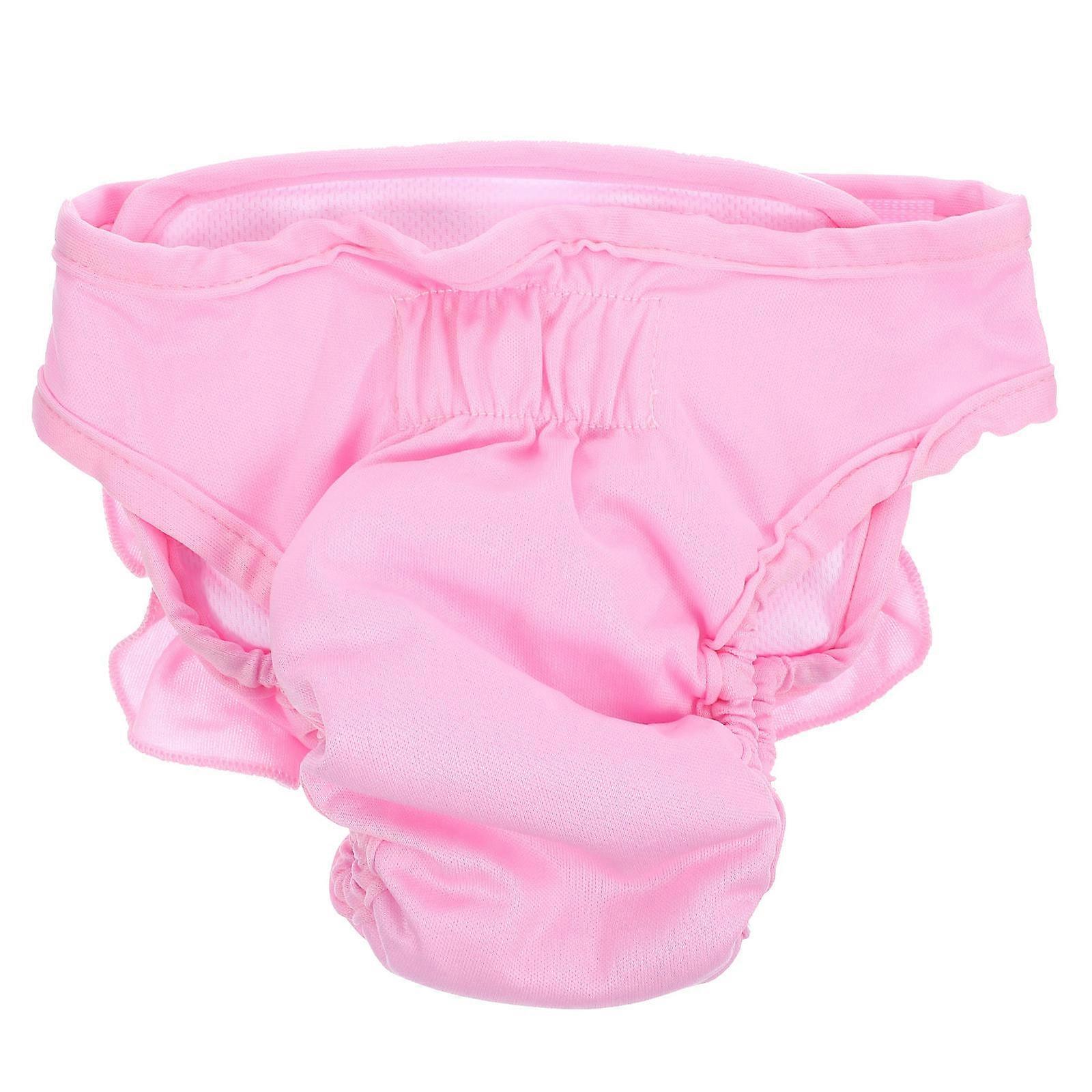 Protective Sanitary Pant 5Pcs Dog Diapers For Indoor And Outdoor Use Puppy Urination Protection 48X18X3cm