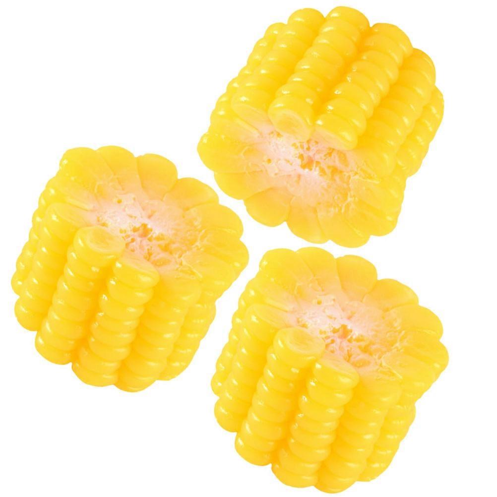 Yellow Artificial Corn Fake Corn Models for Decor 15Pcs Pack
