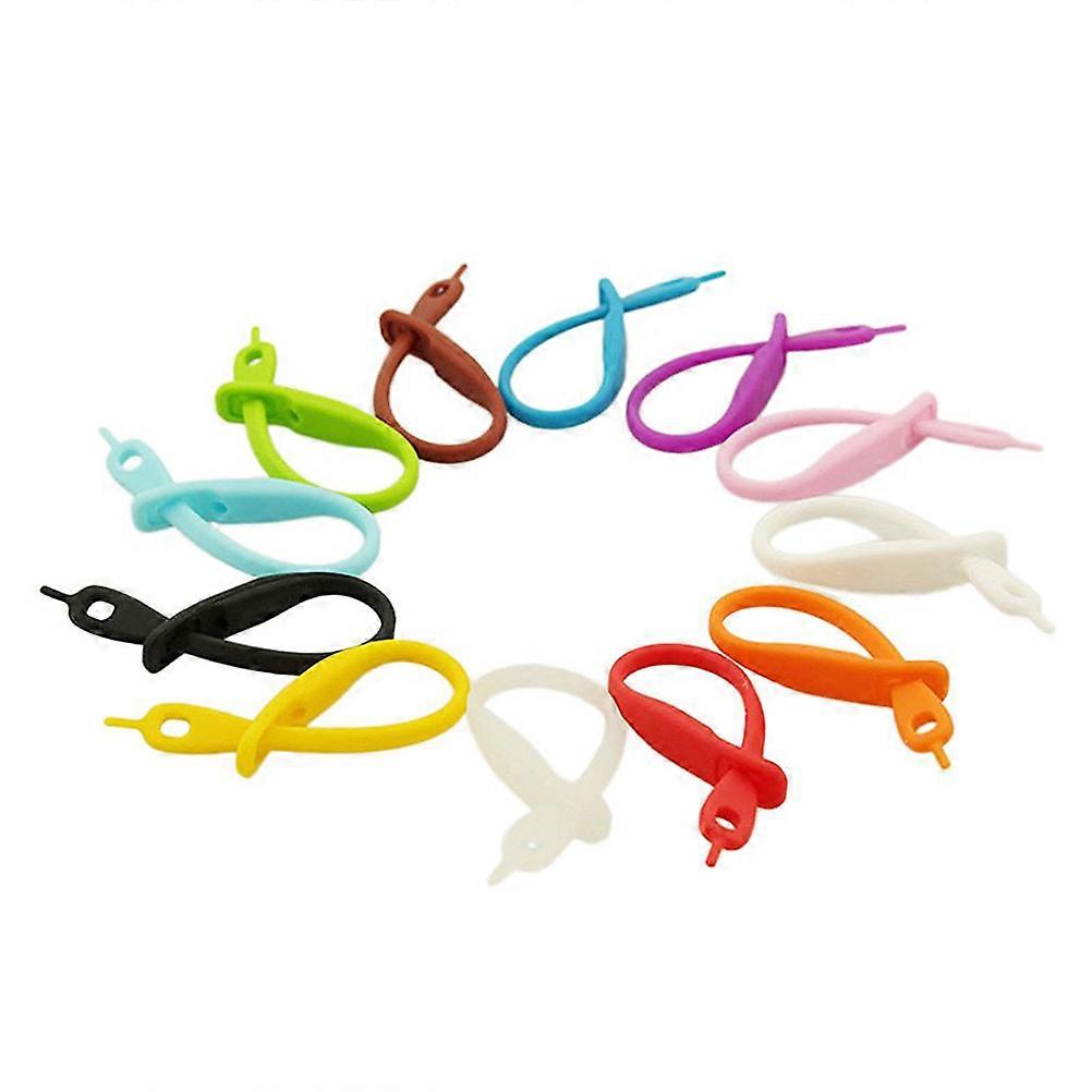 Drink Marker Silicone Wine Glass Strip Tags for 24Pcs Gatherings