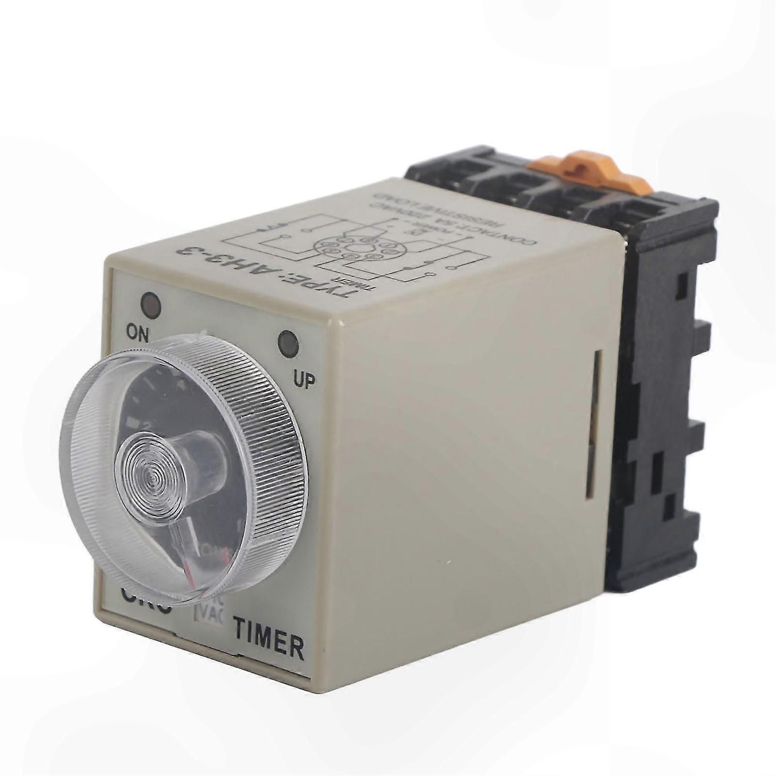 Programmable Delay ON Relay for AC 110V Control Applications