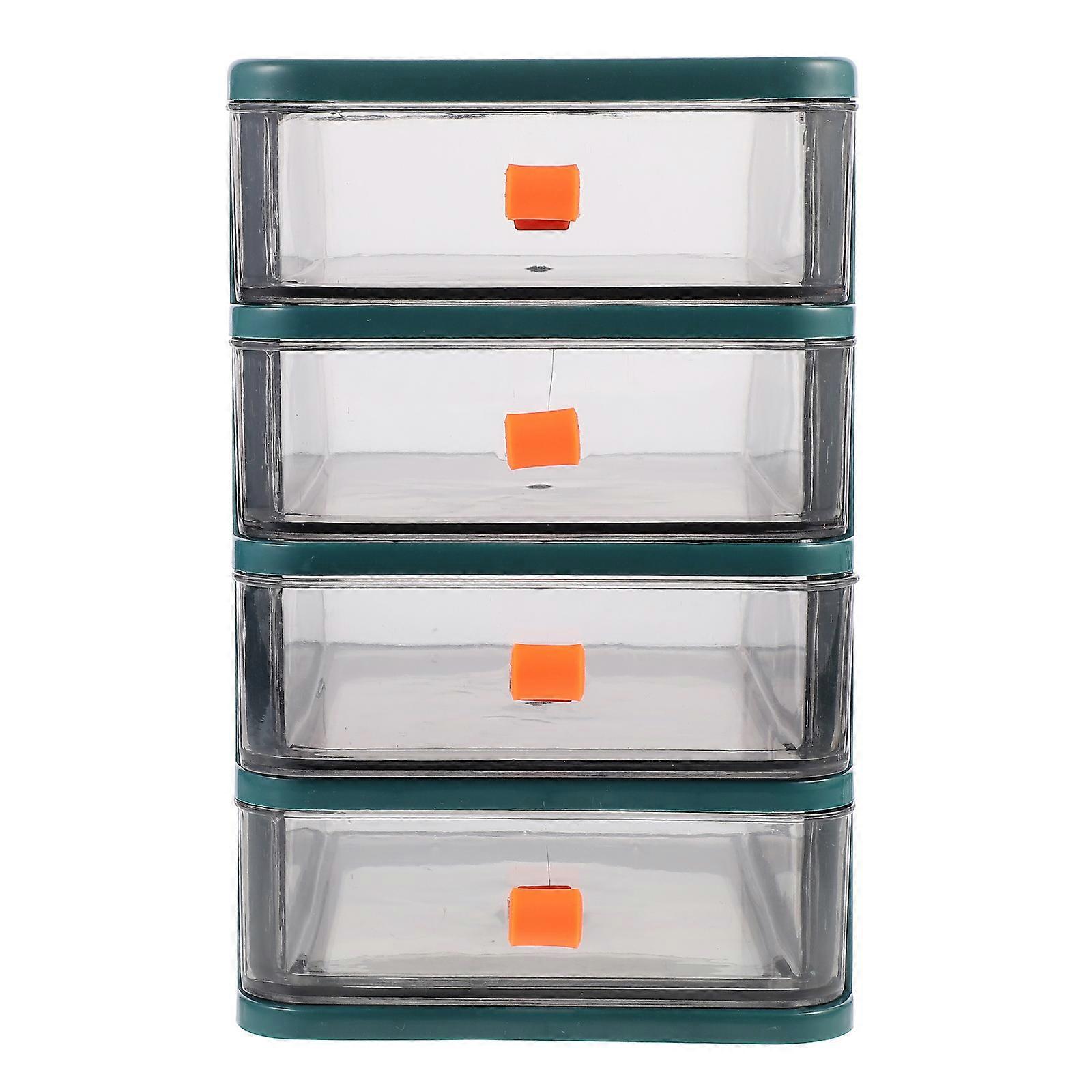 Desktop Storage Box Desktop Organizer for Office 3Pcs Practical Stationary Holder