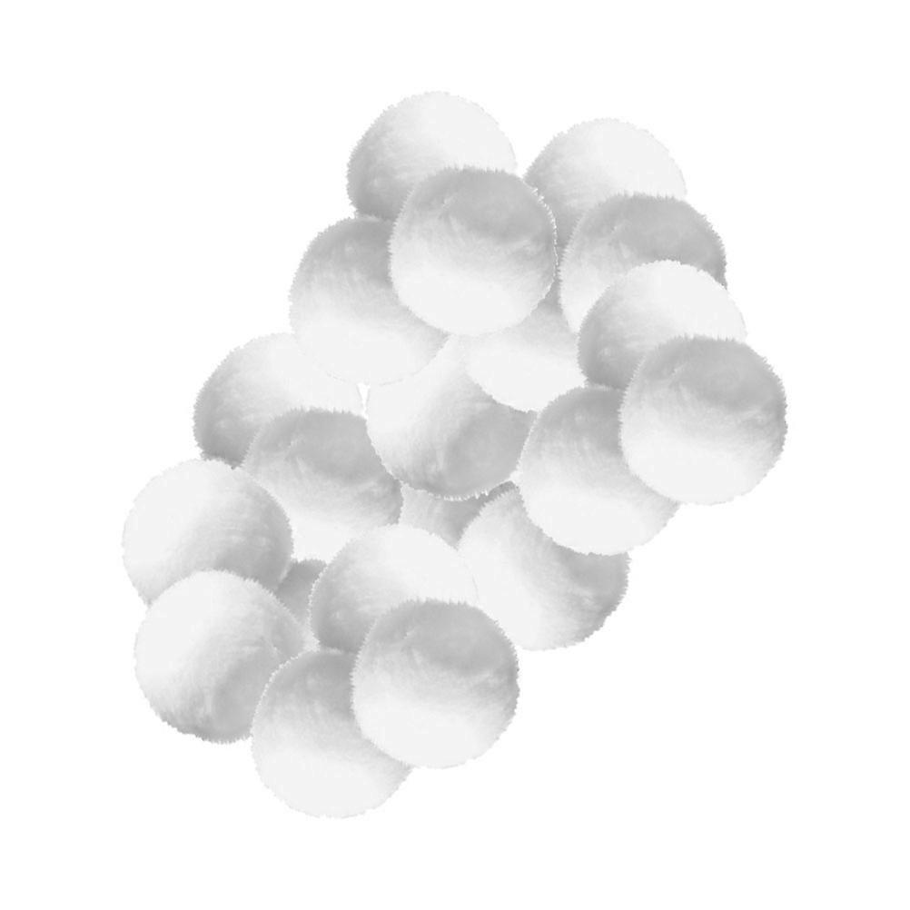 Fiber Pool Filter Balls for Cleaning 500g White Pool Cleaning Balls