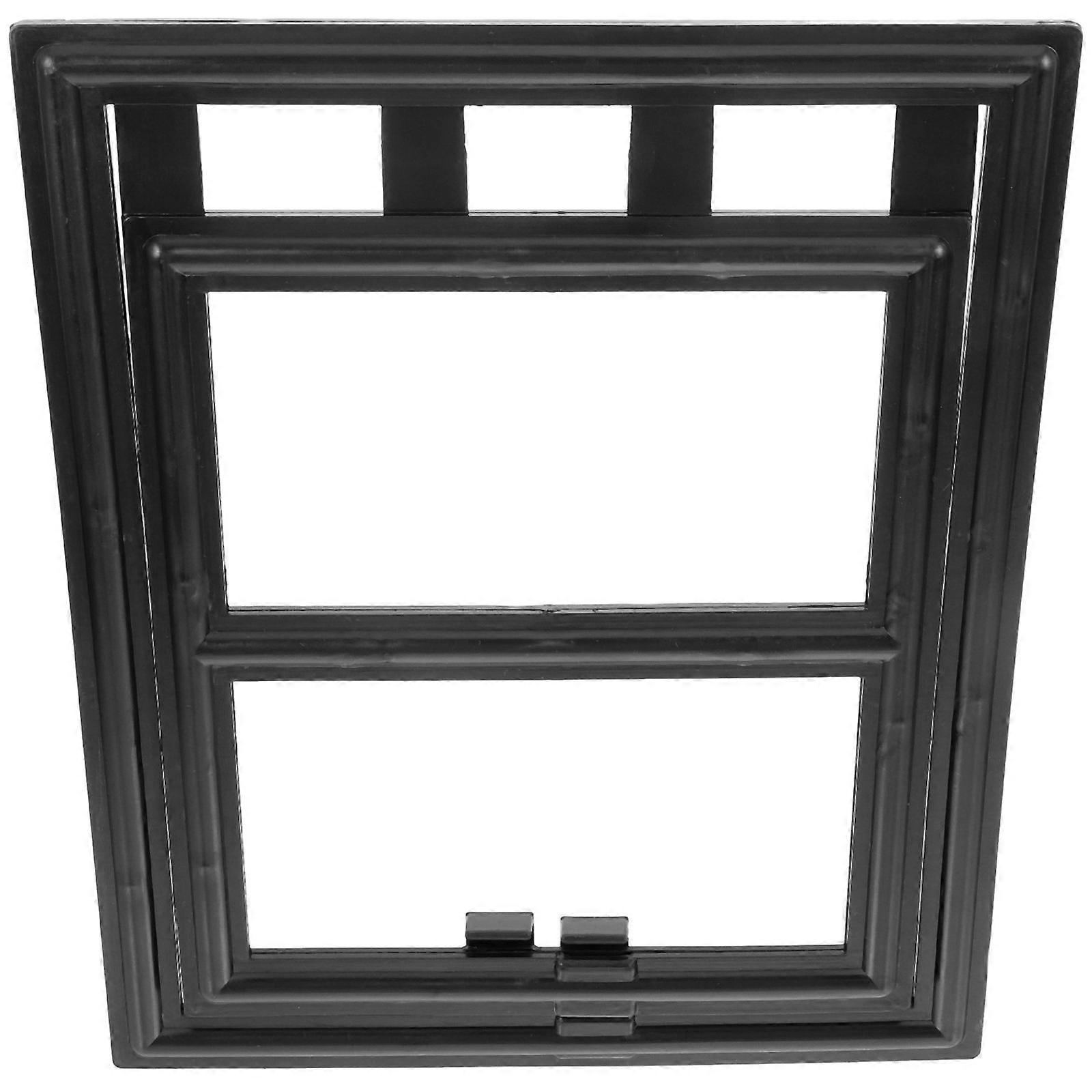 Flap Pet Door for Small Dog Cat Screen Door 3Pcs Versatile Plastic Set