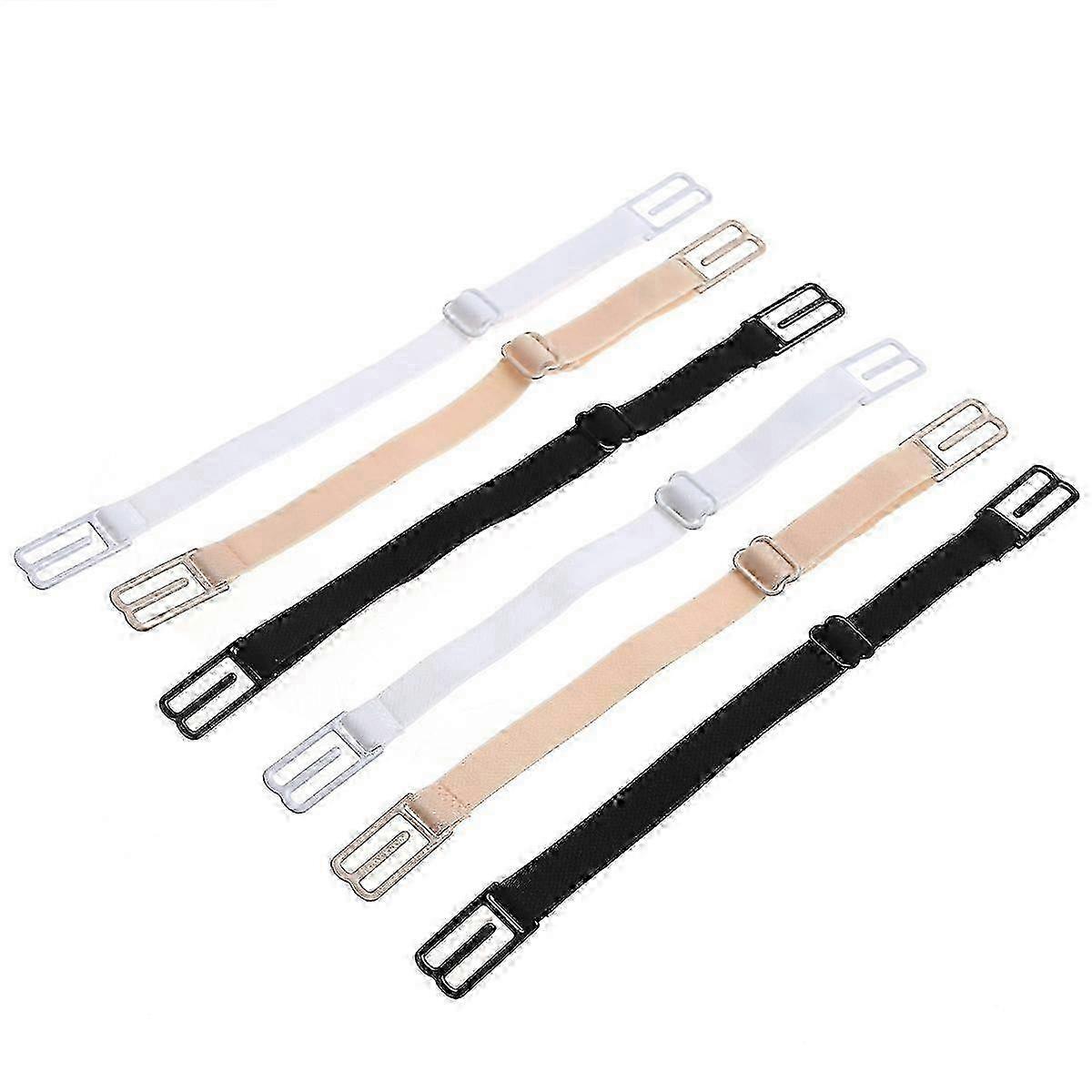 3 Pair Adjustable Bra Bra Strap Clips Back Replacement Bra Straps Transparent Bra Straps Bralette Bra Straps