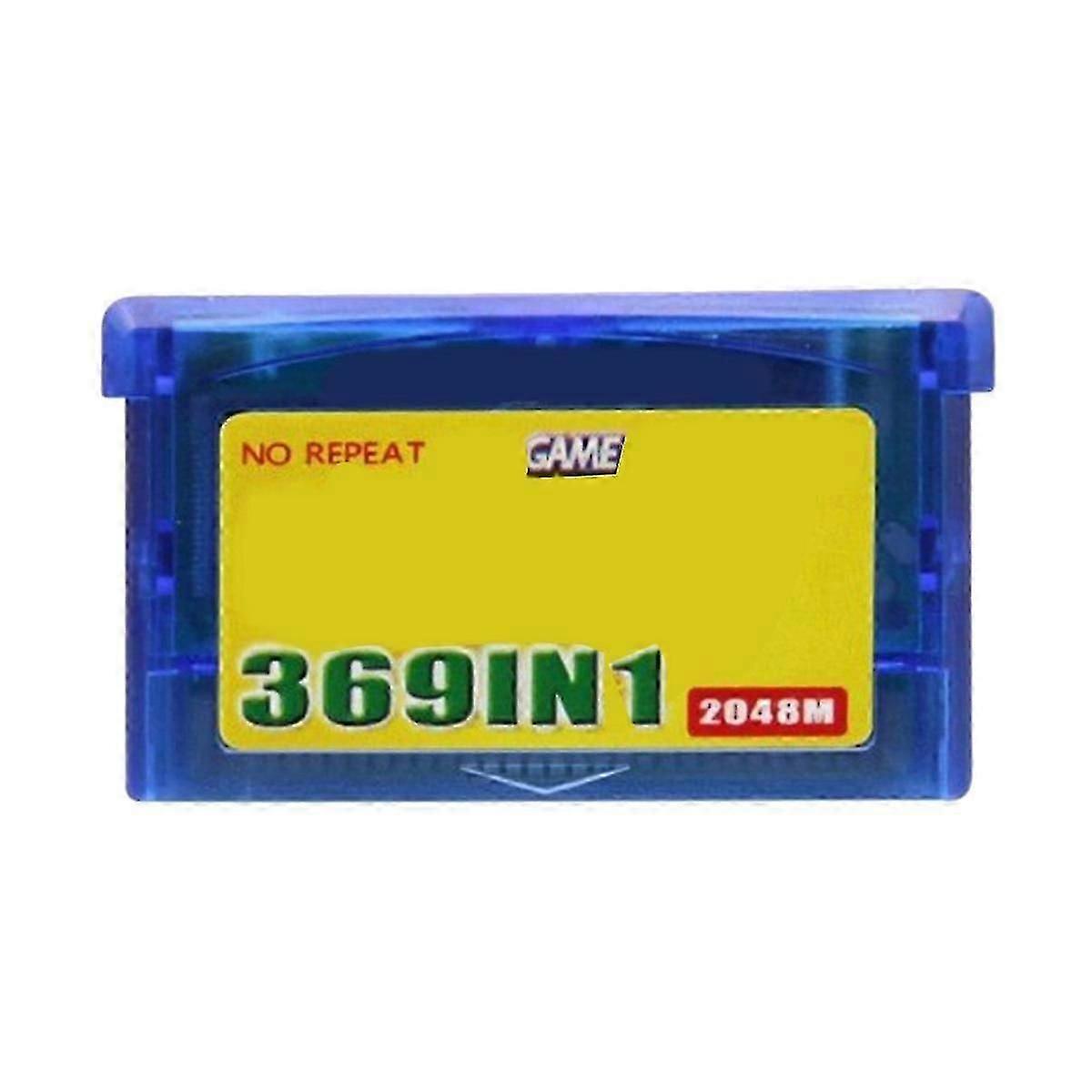 369-In-1 Game for Advance Video Game Console Card English Combined Card