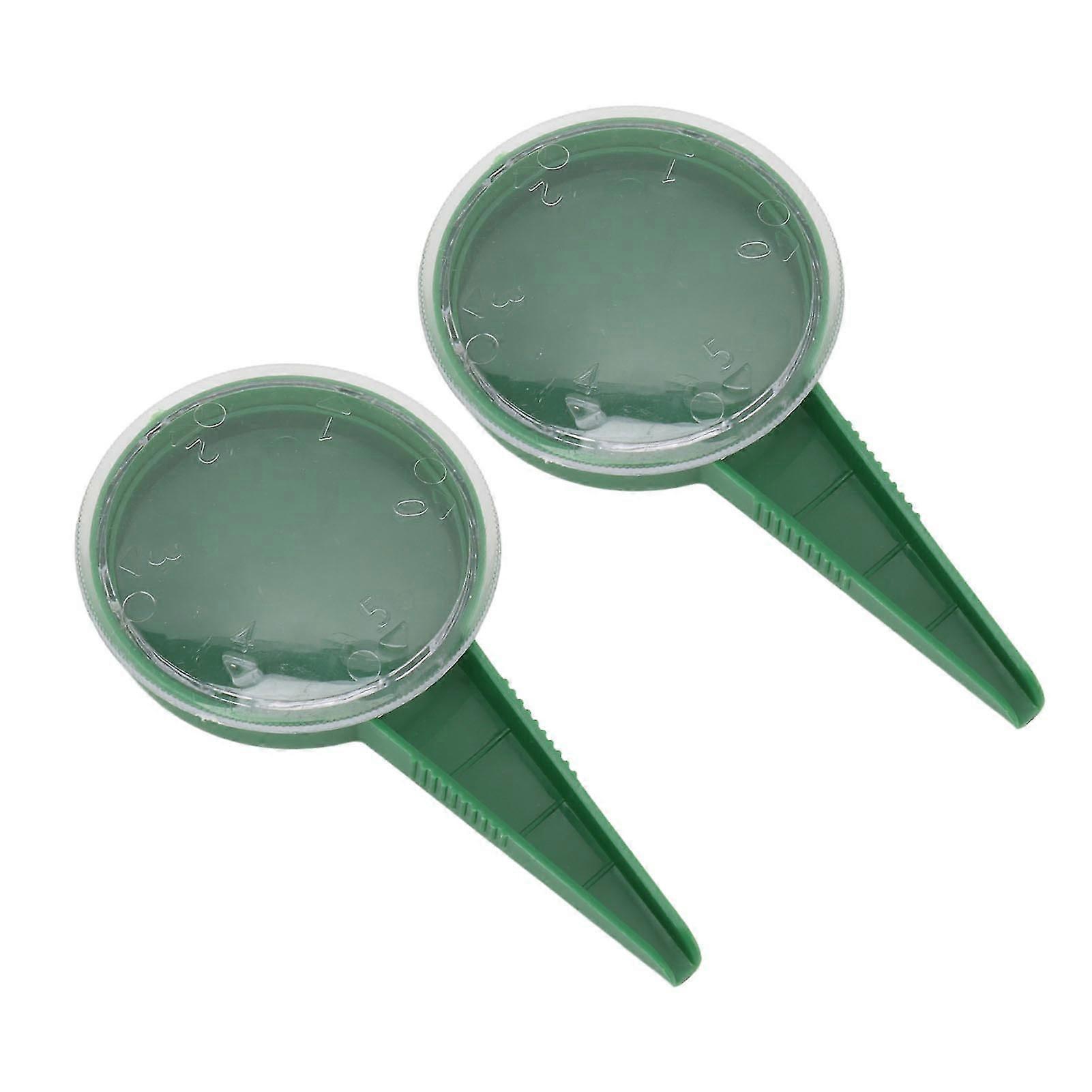 10pcs Hand Seed Sower with 5 Different Settings Reusable Seed Dispenser Seed Planter Tool for Transplanting Plant Green