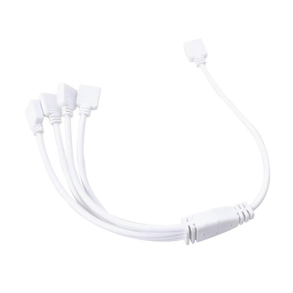 LED Splitter 4 Pin Splitter Connector Cable for LED Strip Light 2Pcs Set