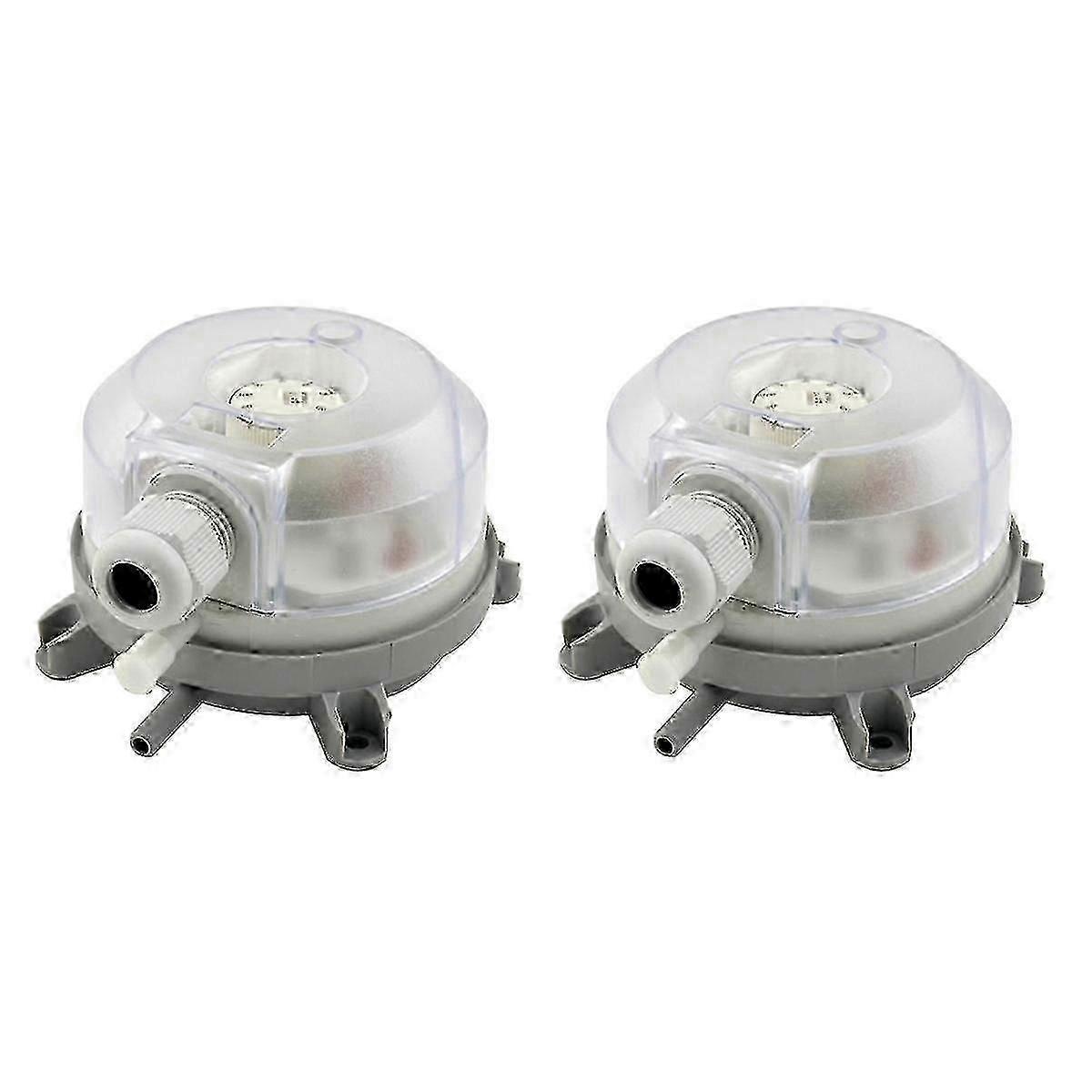 Exquisite 2x Differential Pressure Switch 50-500pa Adjustable - Pressure Switch