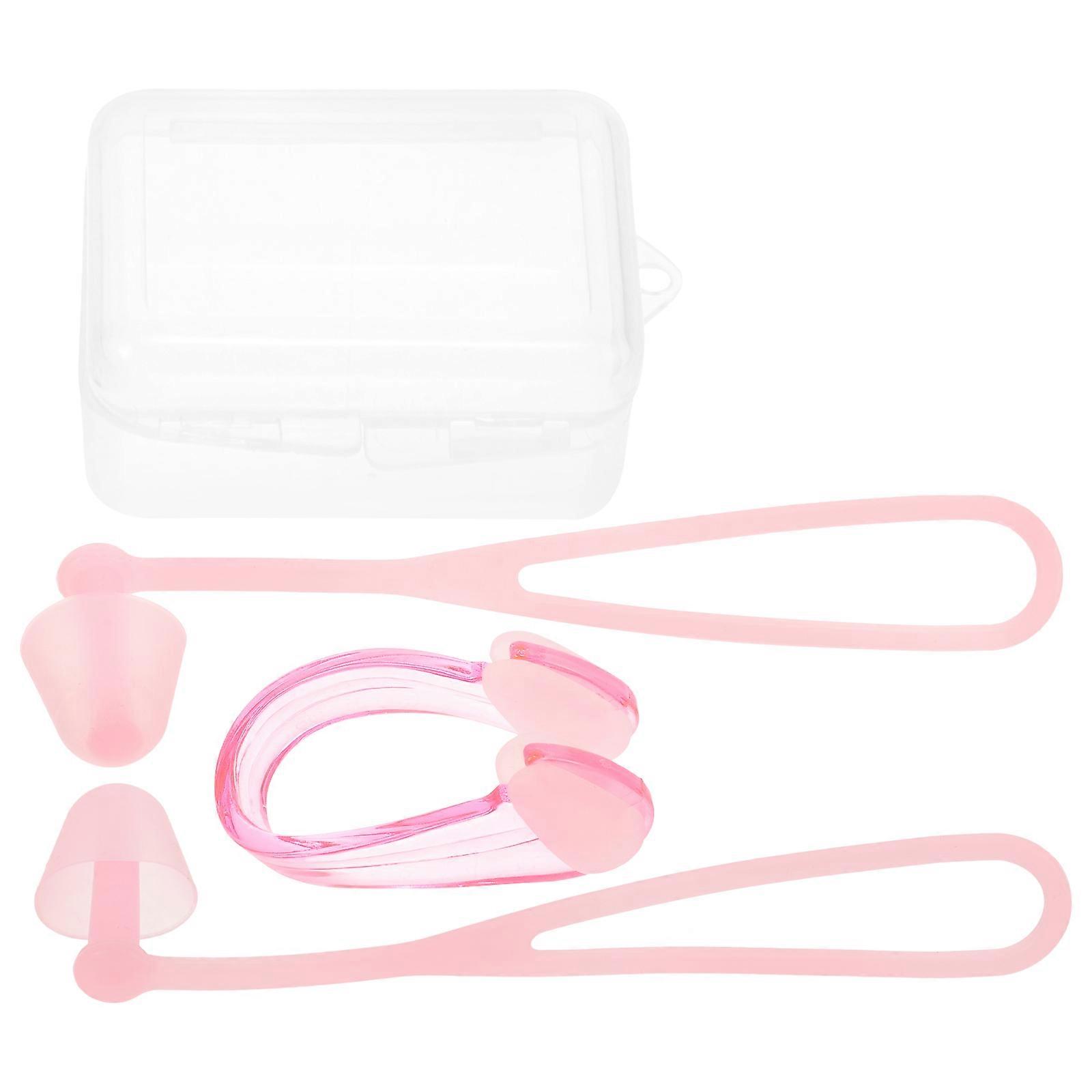 Swim Nose Clip Swimming Nose Clip for Swimming Use 3Sets with Ear Plugs