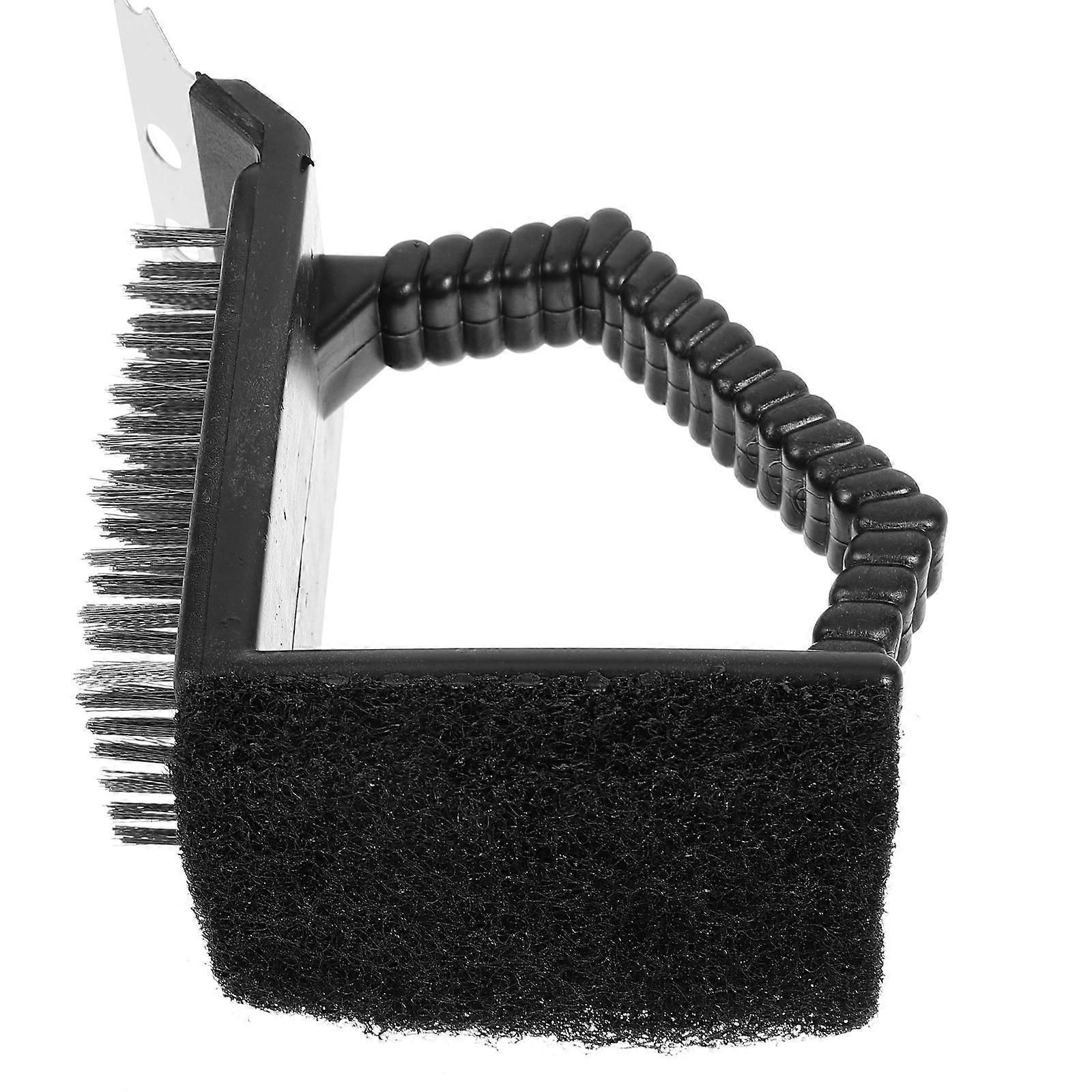 Barbecue Rack Brush Wire Cleaner 3-in-1 4Pcs for Grill Cleaning