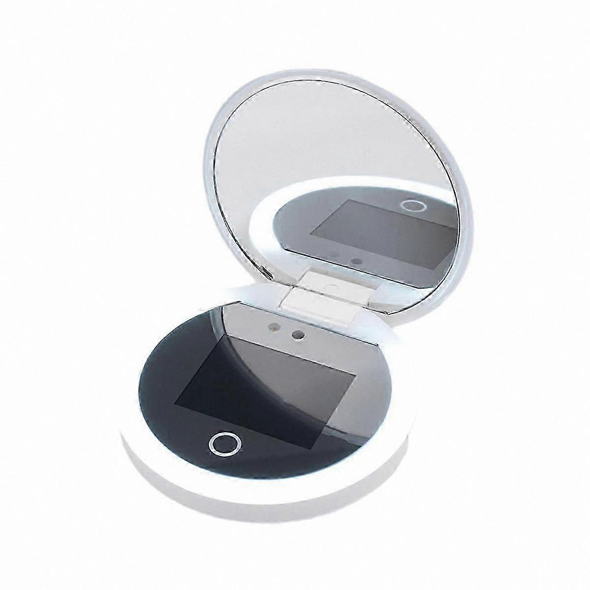 Portable UV Sunscreen Tester with Rechargeable LED Mirror for Beauty and Sun Protection Detection