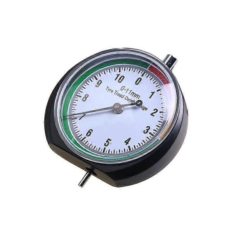 Tire Tread Depth Gauge 0-11mm Depth Measuring Tool with Tread Gauge Bag Tire