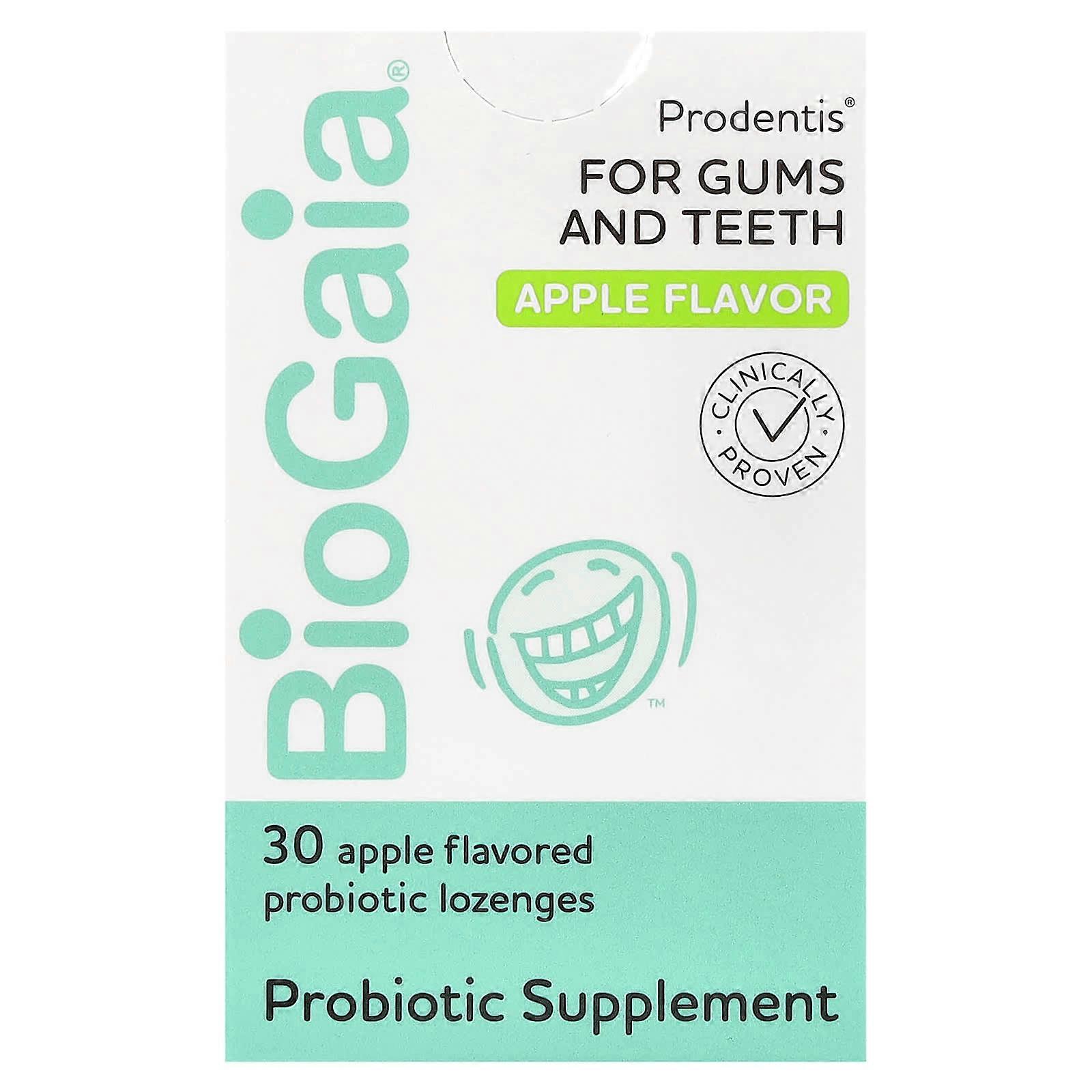 Prodentis For Gums And Teeth, Apple, 30 Probiotic Lozenges