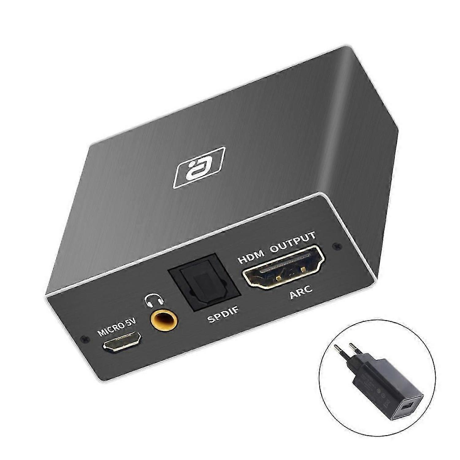 HDMI Converter ARC Audio Extractor HDCP2.2 CEC 4K@60Hz HDMI to Optical TOSLINK