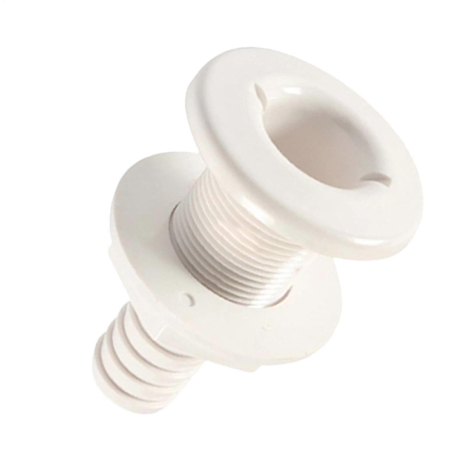 Passage Fitting Marine Hose Connection With Socket Drain Fitting Straight Floor Drain Channel Deck Drainage 11/8