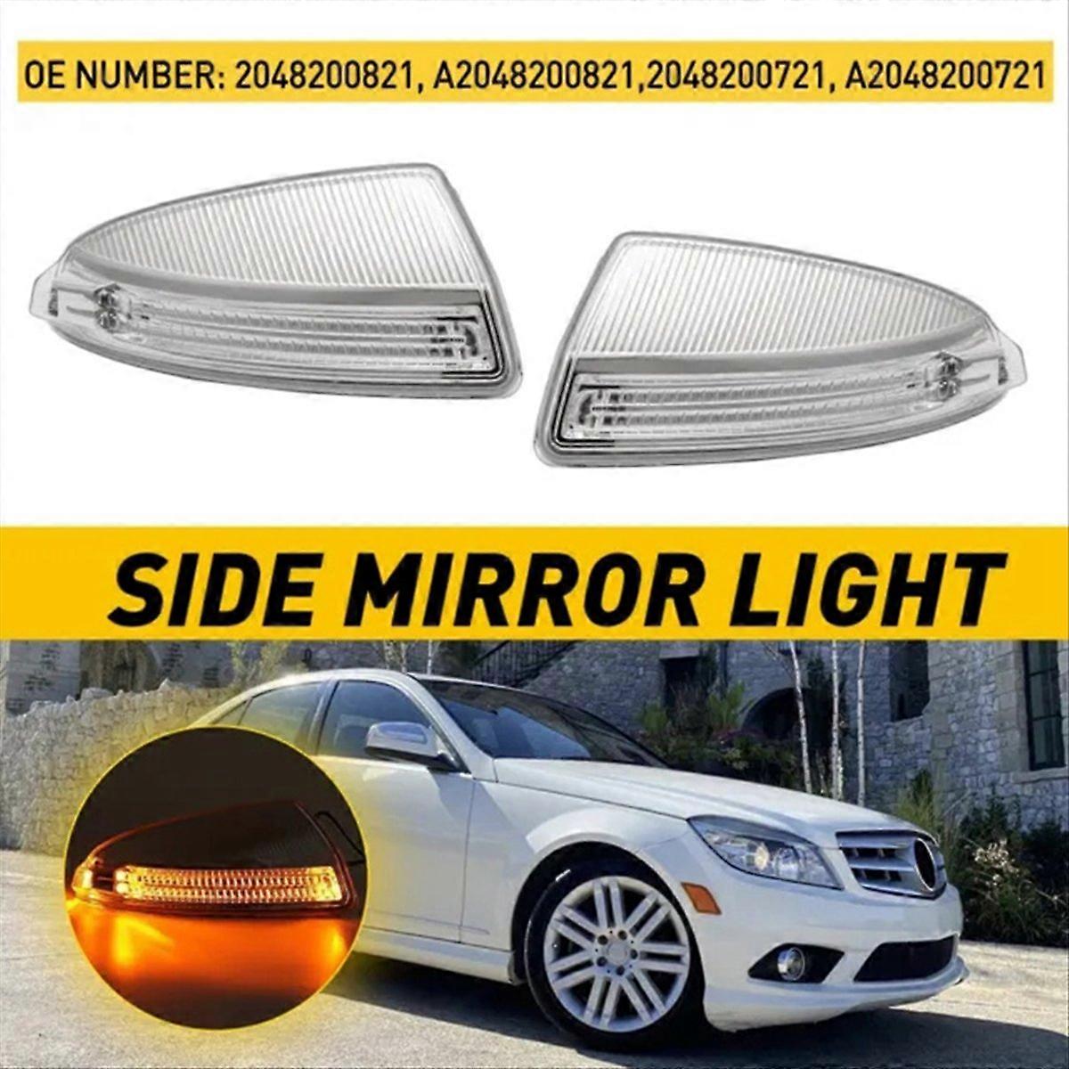 1Pair Side Door LED Light Lamps for - W204 W164