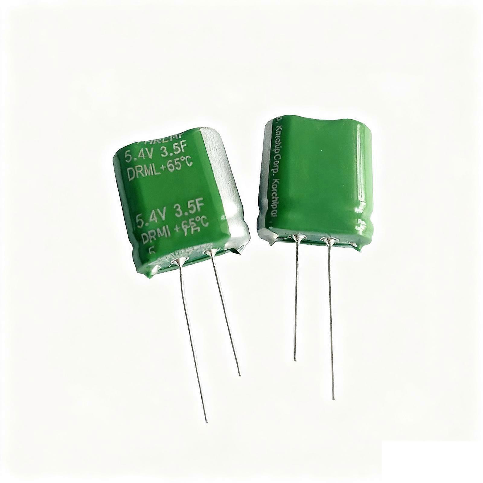 High Capacity 5.4V/5.5V 3.5F Super Capacitor Faradic Capacitors Electrical Components For Electronic Projects Multicolor