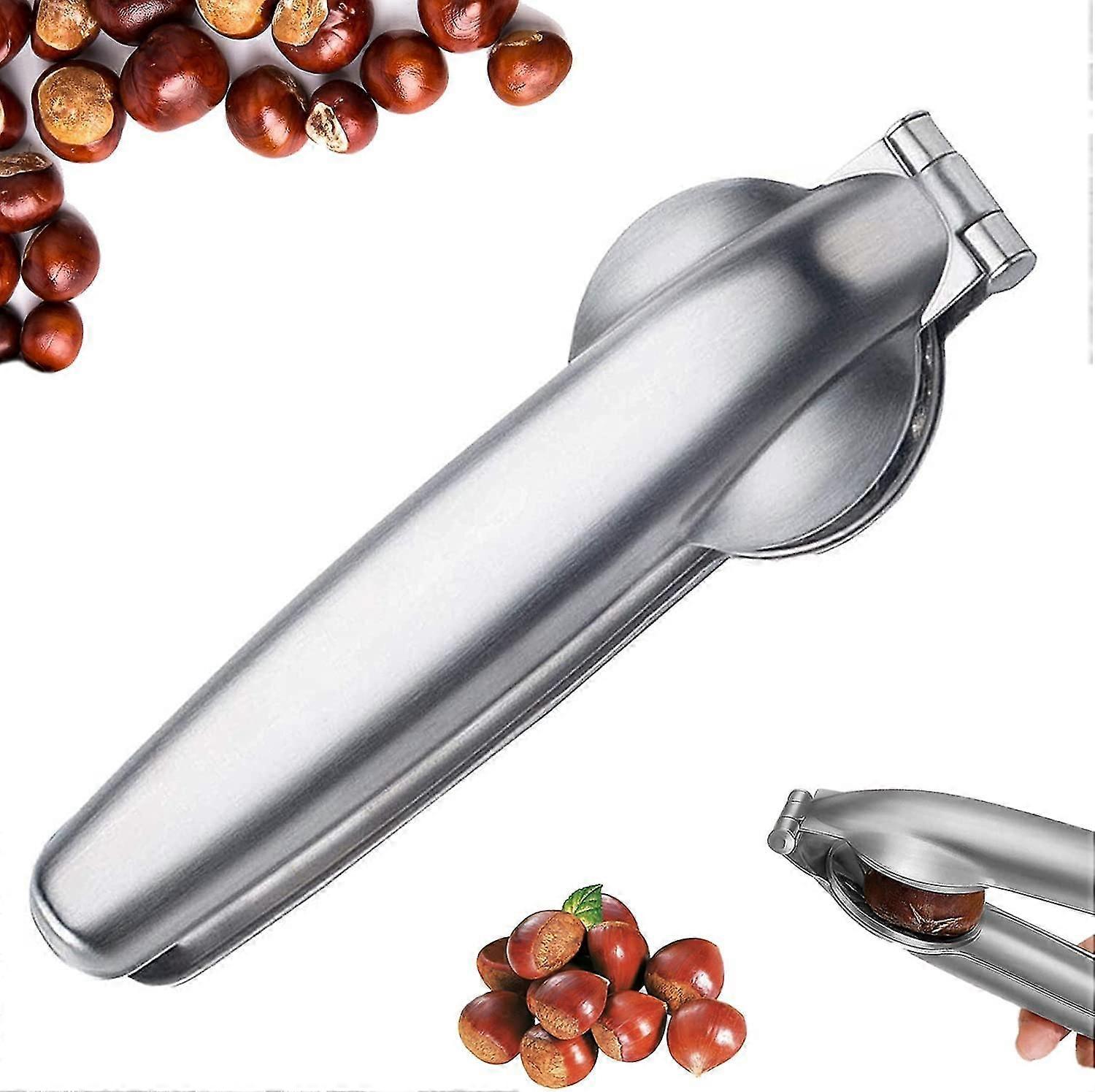 مشبك الكستناء ، مشبك الجوز ، مقشر الجوز المعدني ، تونغ الجوز ، مقاطع البندق ، فتاحة الكستناء ، تونغ الكستناء غير القابل للصدأ ، ملقط الجوز أداة المنزل ، أداة المطبخ F