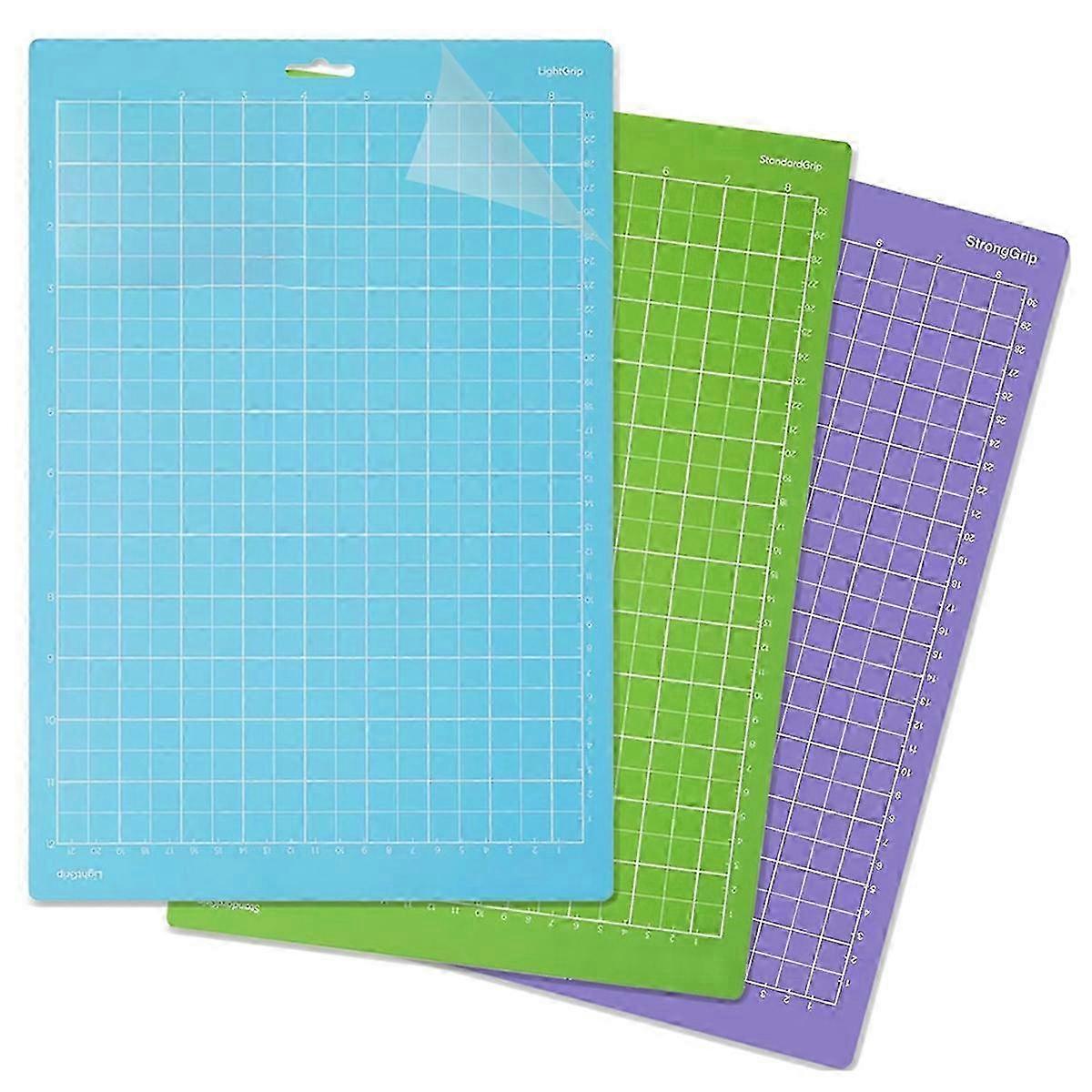 Joy Xtra Cutting Mat Set: Standard & Light Grip Mats for Crafting