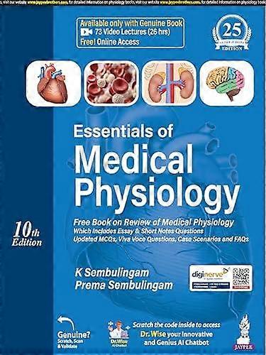 Essentials Of Medical Physiology by Prema Sembulingam Paperback