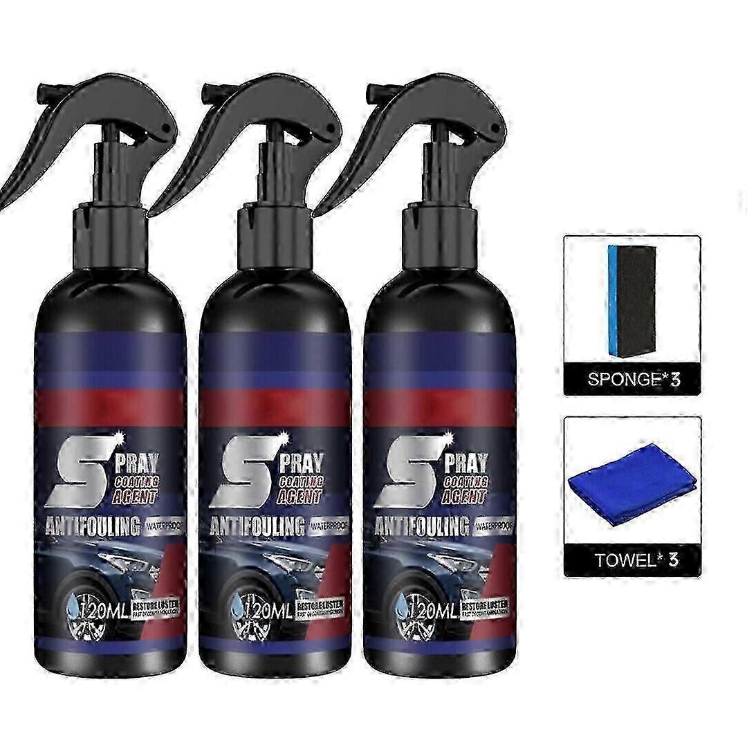 1-3pcs New Multi-functional Coating Renewal Agent Quick Coating Spray High Protection