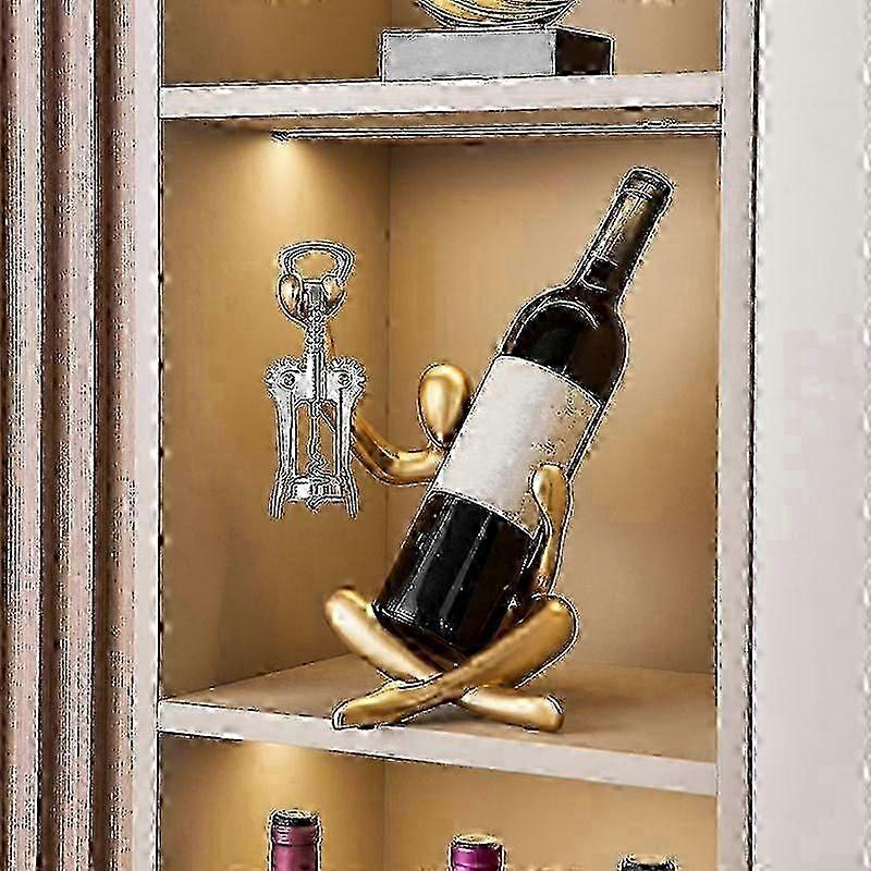 Statue Wine Bottle Rack Suitable For Countertop Wine Bottle Holder Wine Bottle Rack Desktop Decorative Rack