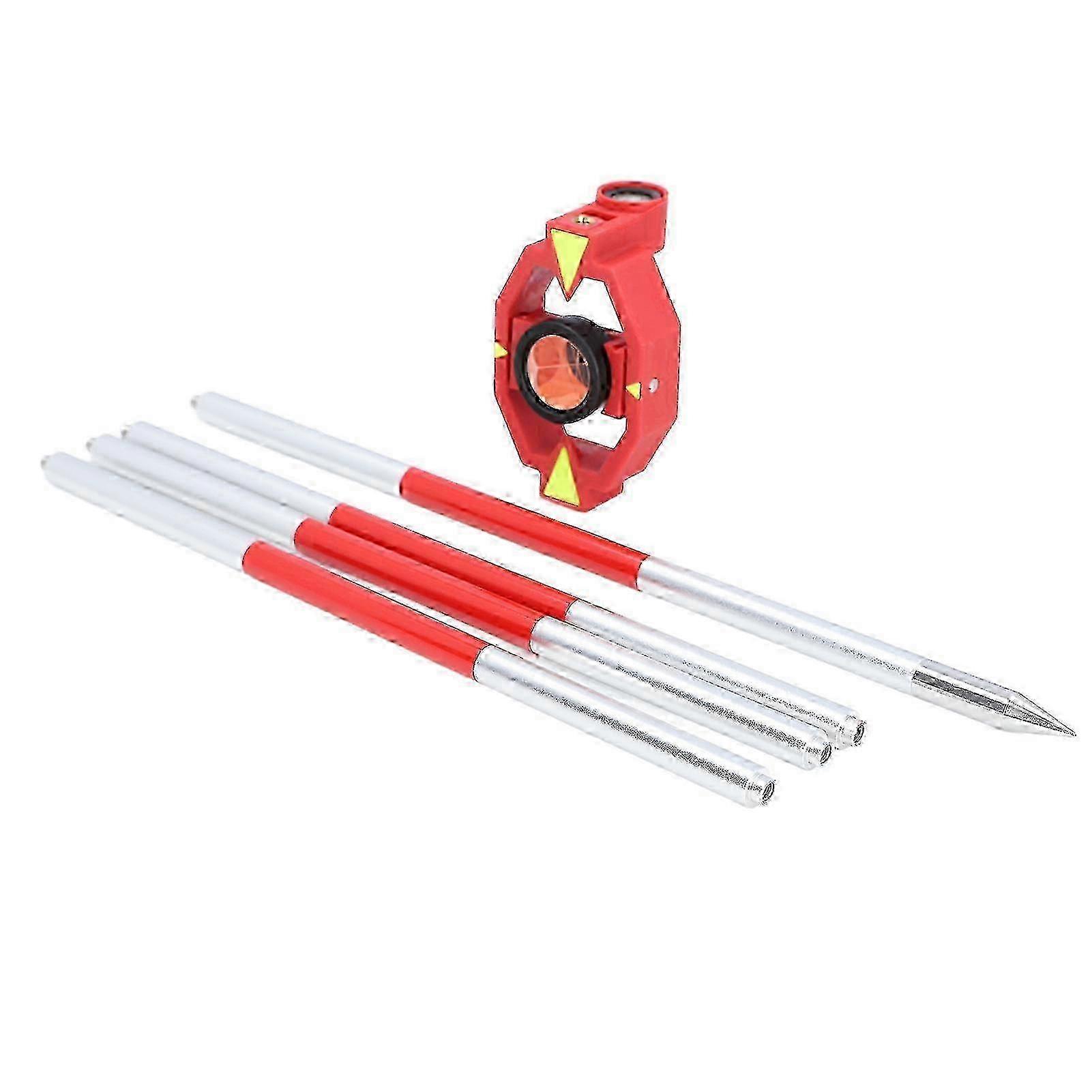 Mini Prism for Topcon Total Station - 25.4mm Diameter & 4 Poles Included 2025