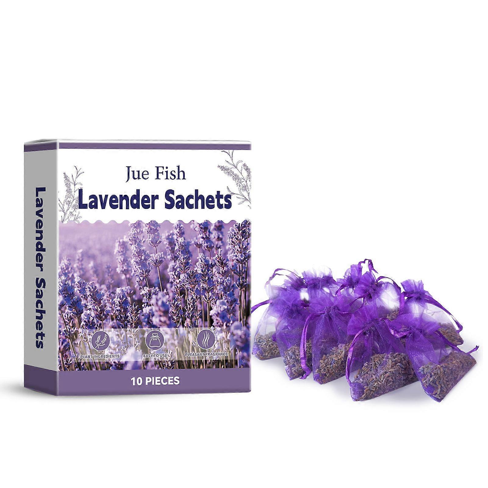 The Vue-Fish Lavender Sachet Freshens The Air With A Long-Lasting Fragrance, Soothes And Relaxes. It Is A Convenient Home Sachet