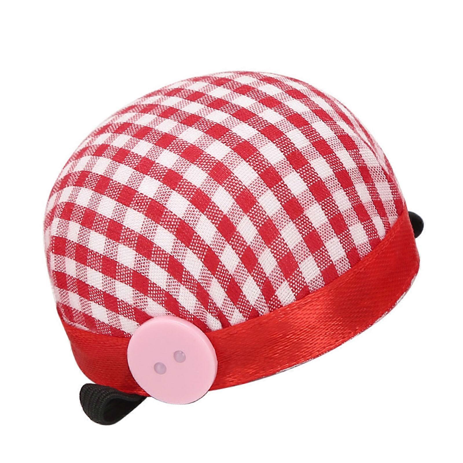 Wrist Mounted Needle Holders With Safety Foam Padding for Sewing Crafting and Fabric Projects Multicolor