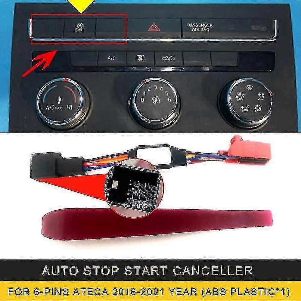 For Seat Ateca 2016-2022 Car Auto Start & Stop Canceller Automatic Stop Start Engine Eliminator Device Disable Cable Electronics