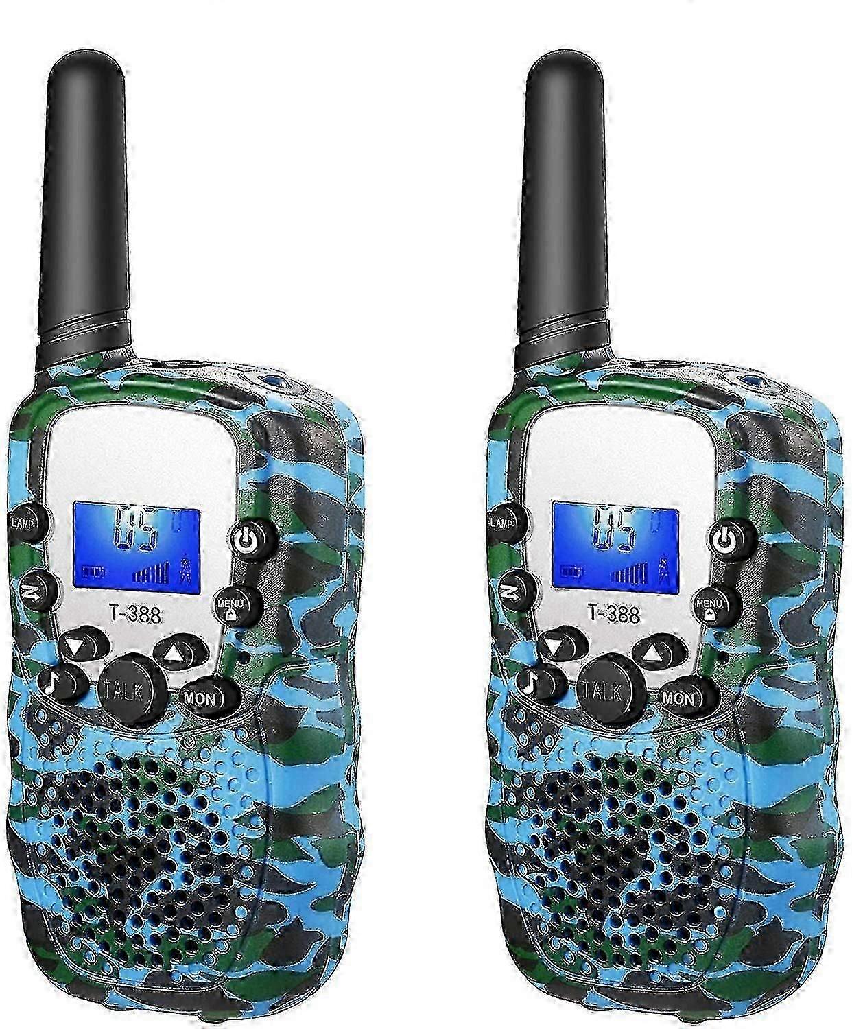 Kids Walkie Talkies - Long Range, Privacy, Voice Activation, Flashlight
