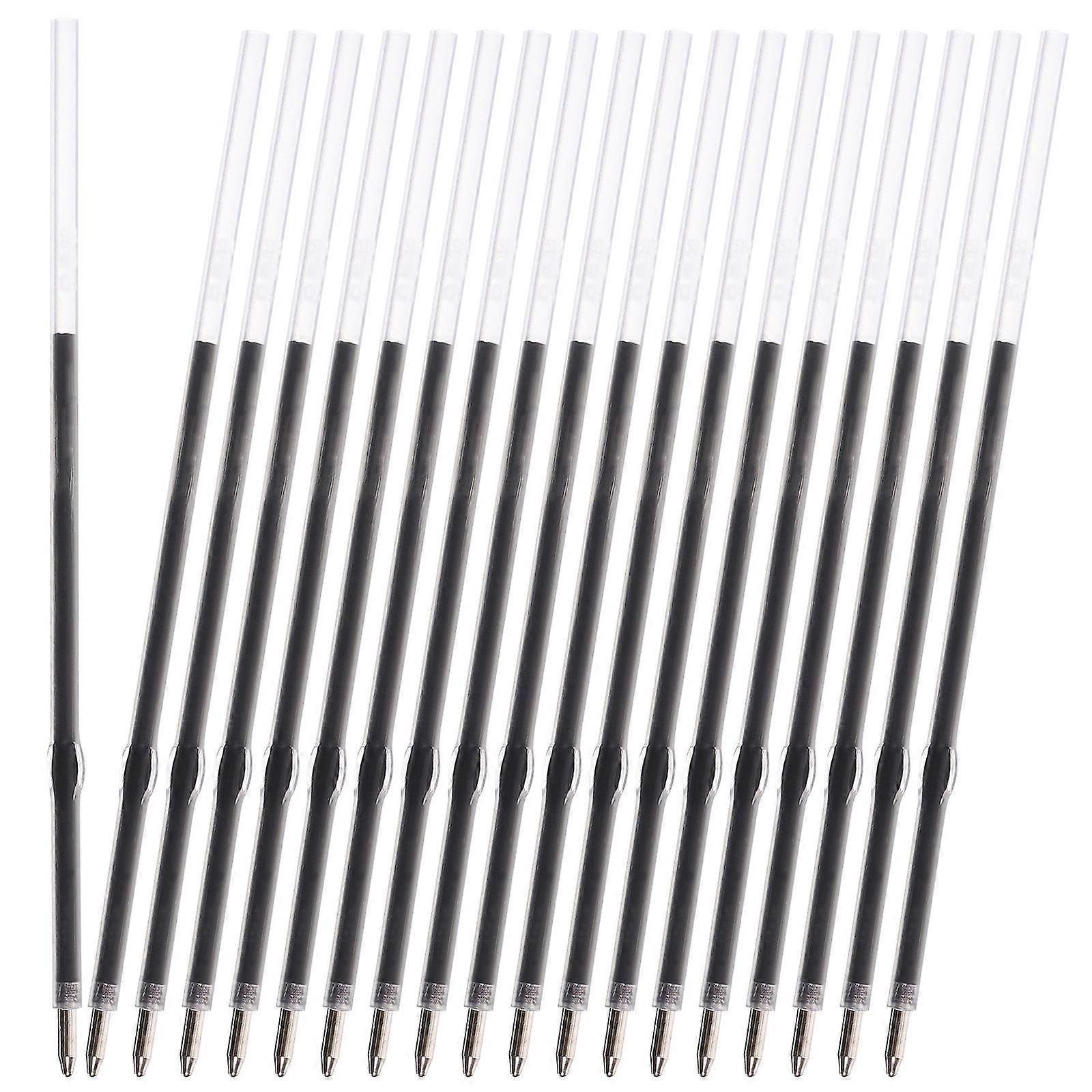 100 قطعة عبوات القلم الصحافة نوع جل القلم عبوات القلم استبدال استبدال قلم المكتب عبوات القلم