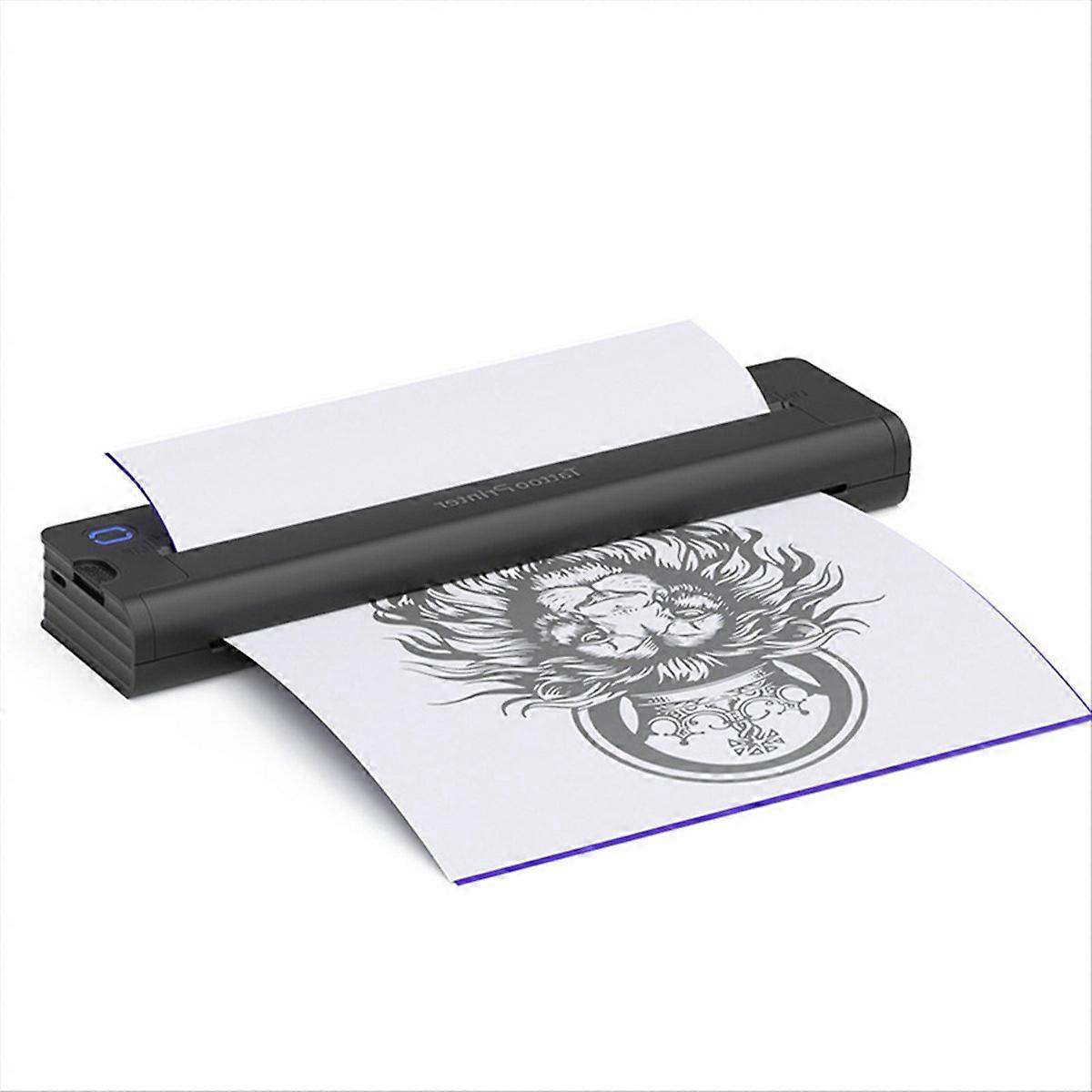 Tattoo Transfer Printer Automatic Fast Printing Bluetooth Portable Tattoo Stencil Maker for Small Bu