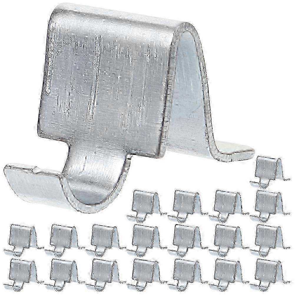 20 Pack Heavy Duty Metal Shelf Support Clamps
