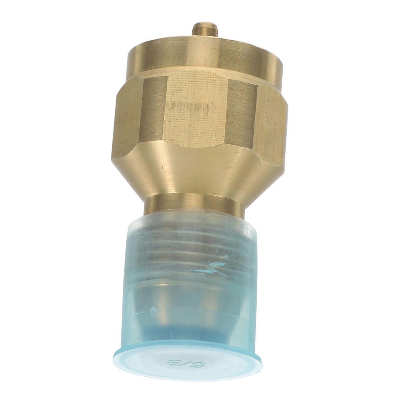 Outdoor Propane Tank Adapter Fitting with Secure Gas Connector for Camping, RV and BBQ Use