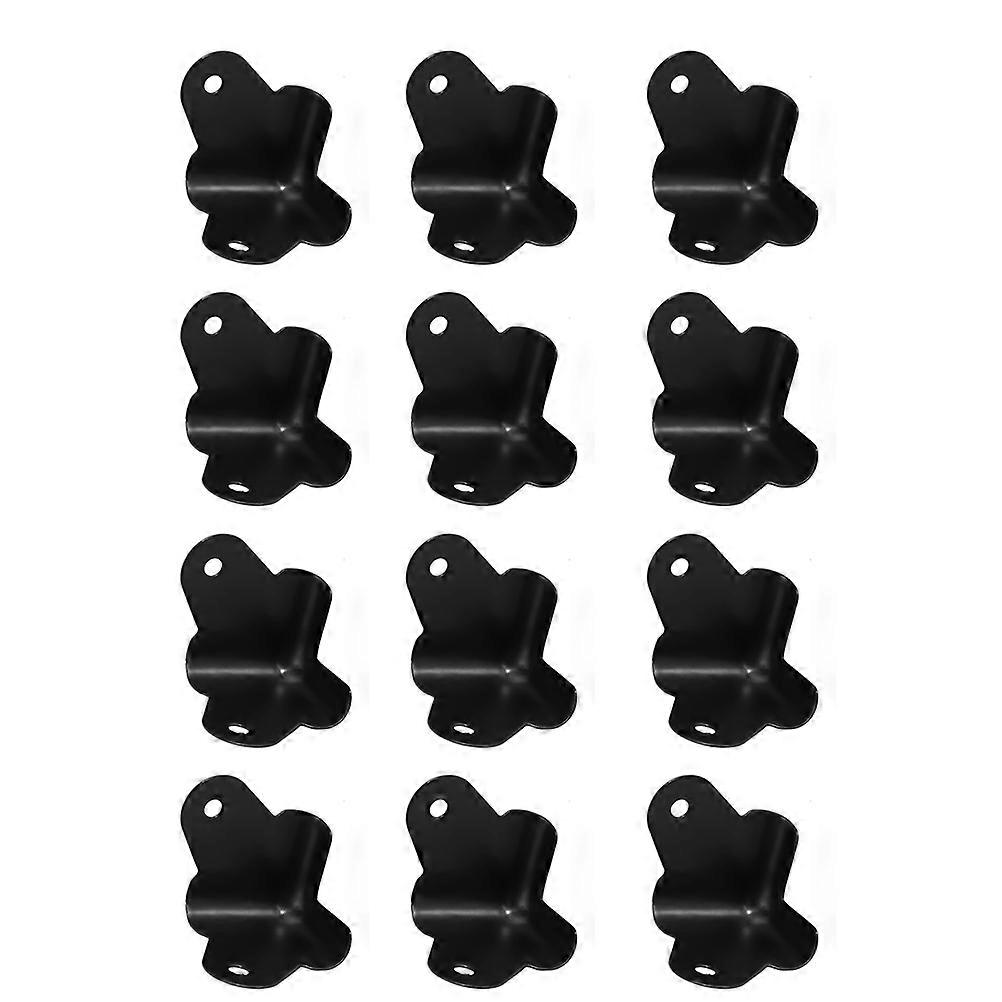 Iron Speaker Corner Protector for Protection 40Pcs Black Anti-Collision Guards
