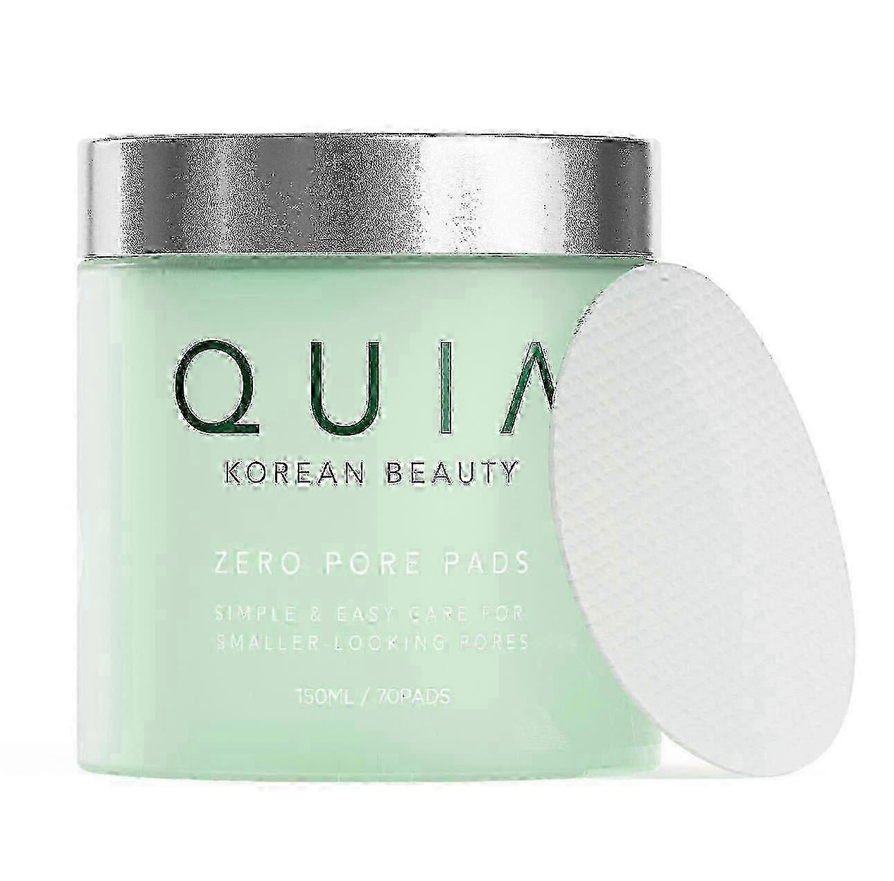QUIA Skin Care: Zero Pore Pads and Double-Effect Toner for Deep Cleansing and Radiance